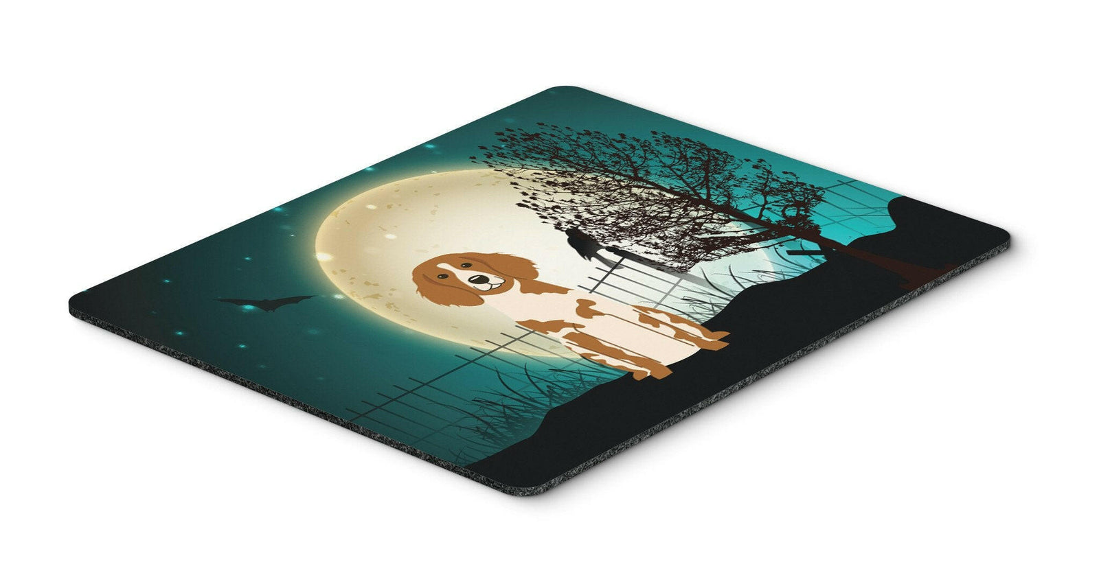 Halloween Scary Brittany Spaniel Mouse Pad, Hot Pad or Trivet BB2262MP by Caroline's Treasures