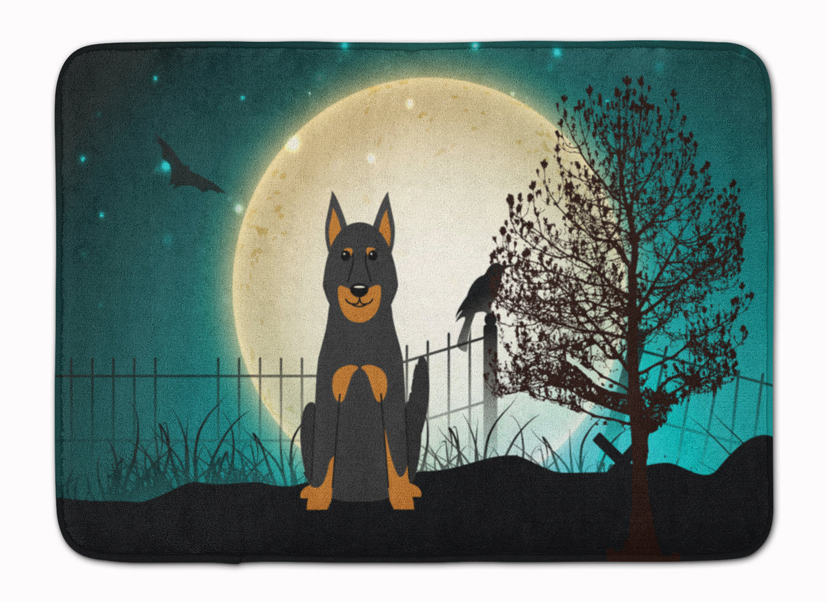 Halloween Scary Beauce Shepherd Dog Machine Washable Memory Foam Mat BB2270RUG - the-store.com