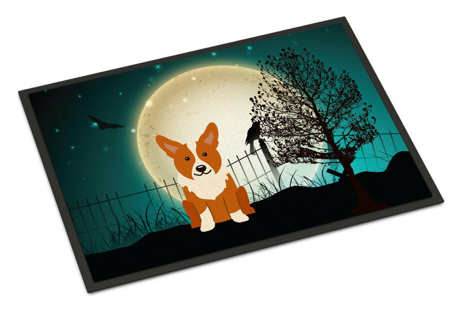 Halloween Scary Corgi Indoor or Outdoor Mat 24x36 BB2290JMAT - the-store.com