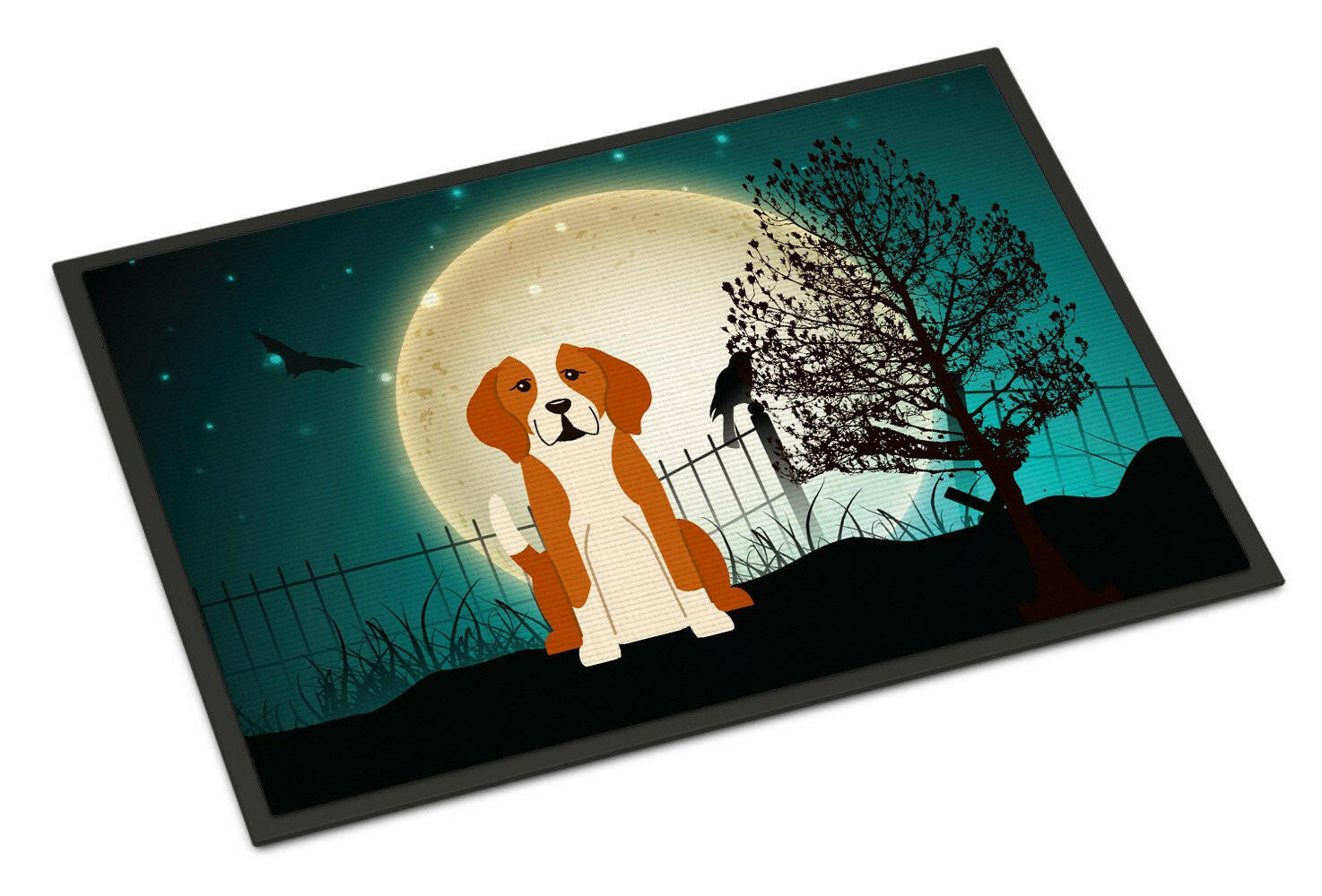 Halloween Scary English Foxhound Indoor or Outdoor Mat 24x36 BB2300JMAT - the-store.com