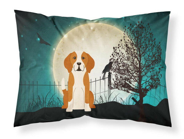 Halloween Scary English Foxhound Fabric Standard Pillowcase BB2300PILLOWCASE by Caroline's Treasures