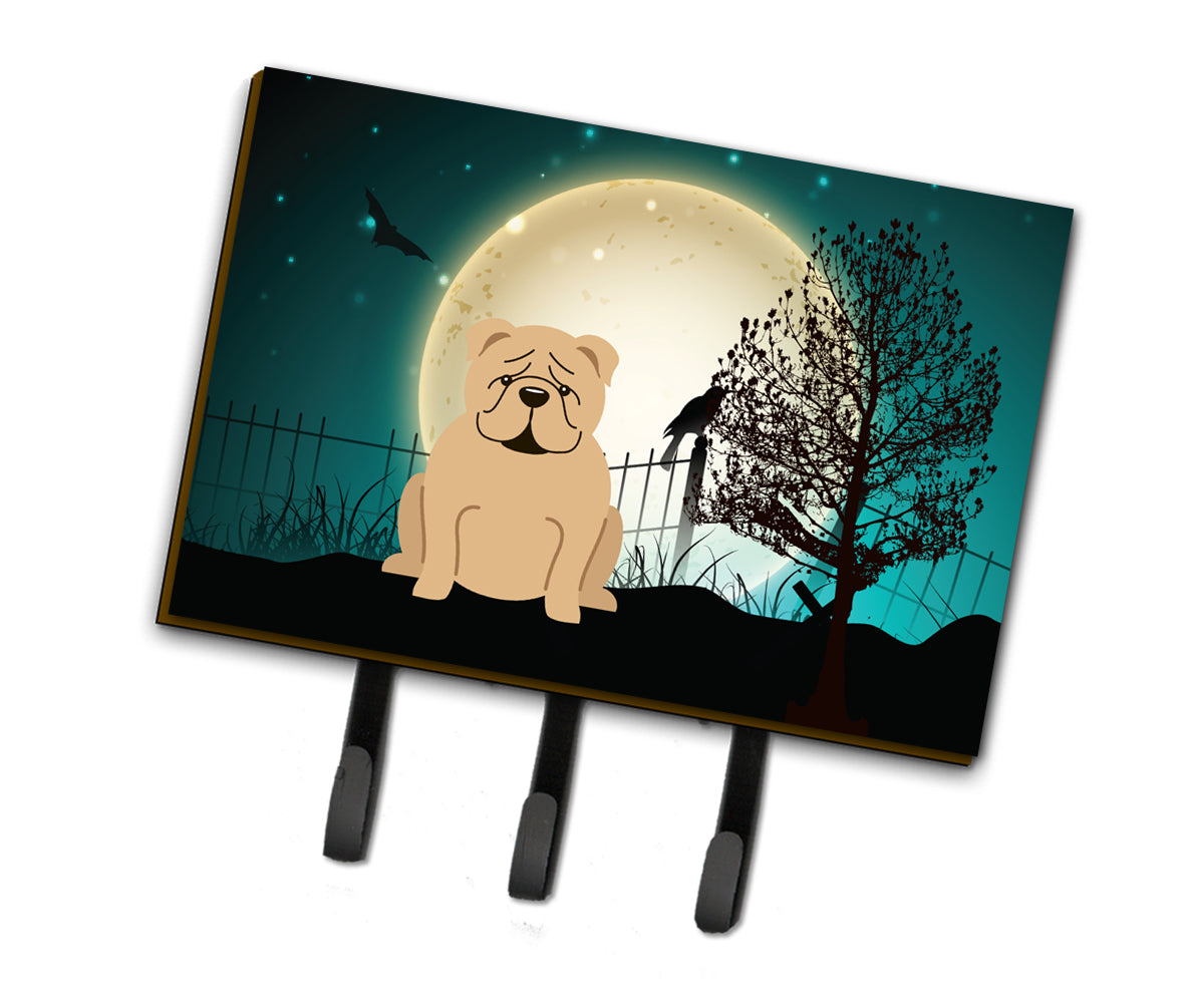 Halloween Scary  English Bulldog Fawn Leash or Key Holder BB2314TH68  the-store.com.