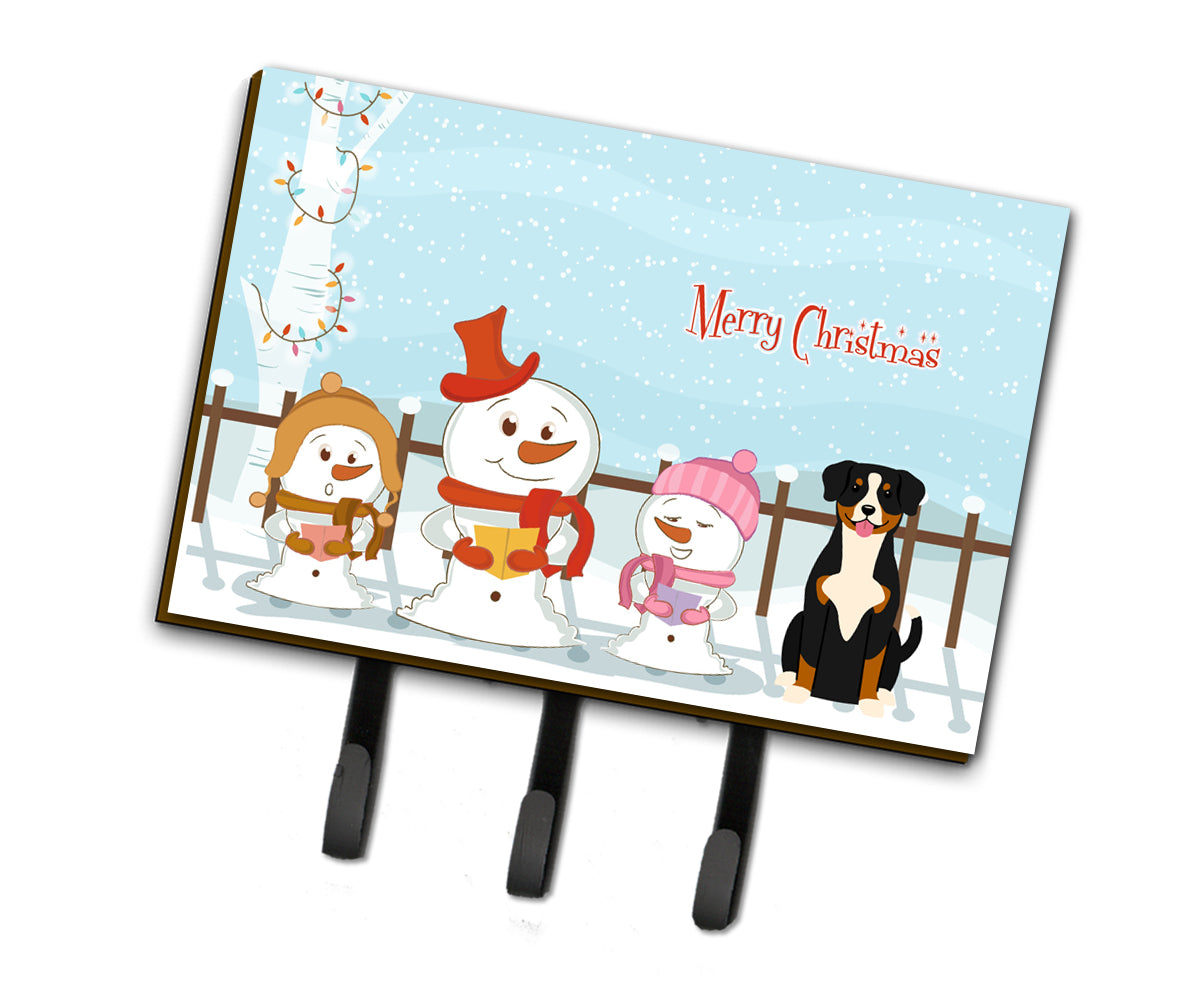 Merry Christmas Carolers Entlebucher Leash or Key Holder BB2369TH68  the-store.com.