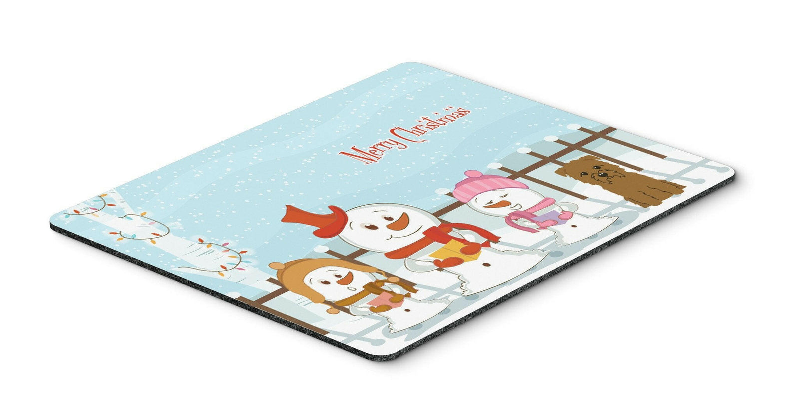 Merry Christmas Carolers Glen of Imal Tan Mouse Pad, Hot Pad or Trivet BB2391MP by Caroline's Treasures