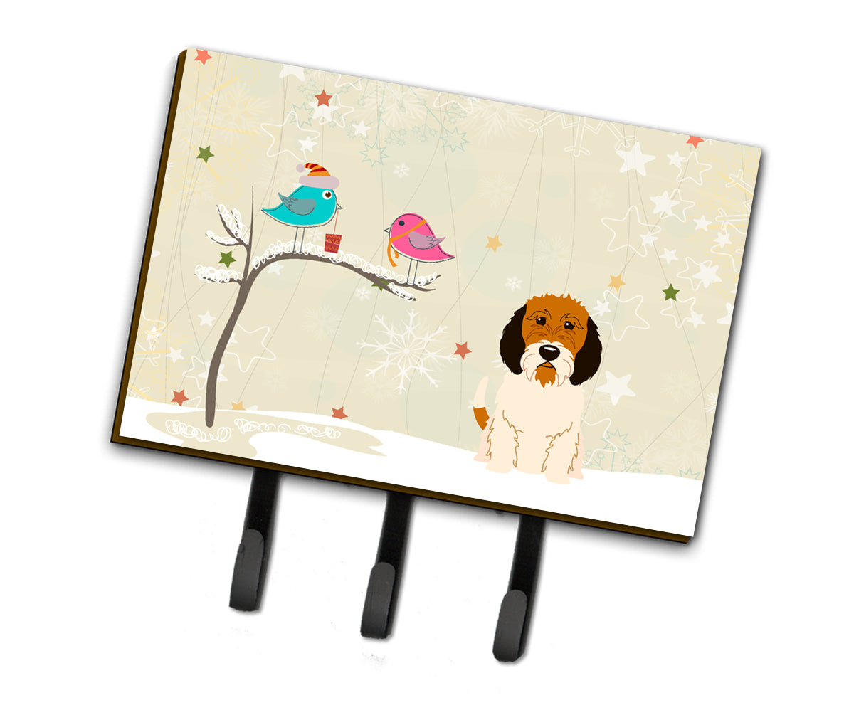 Christmas Presents between Friends Petit Basset Griffon Veenden Leash or Key Holder BB2551TH68  the-store.com.