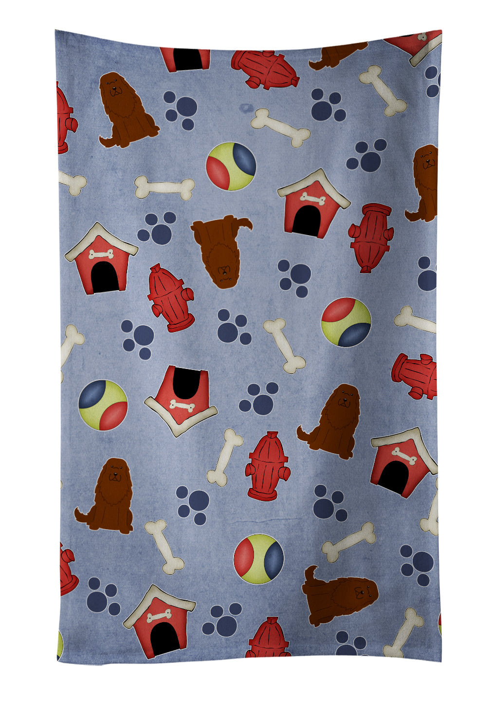 Dog House Collection Caucasian Shepherd Dog Kitchen Towel BB2663KTWL - the-store.com