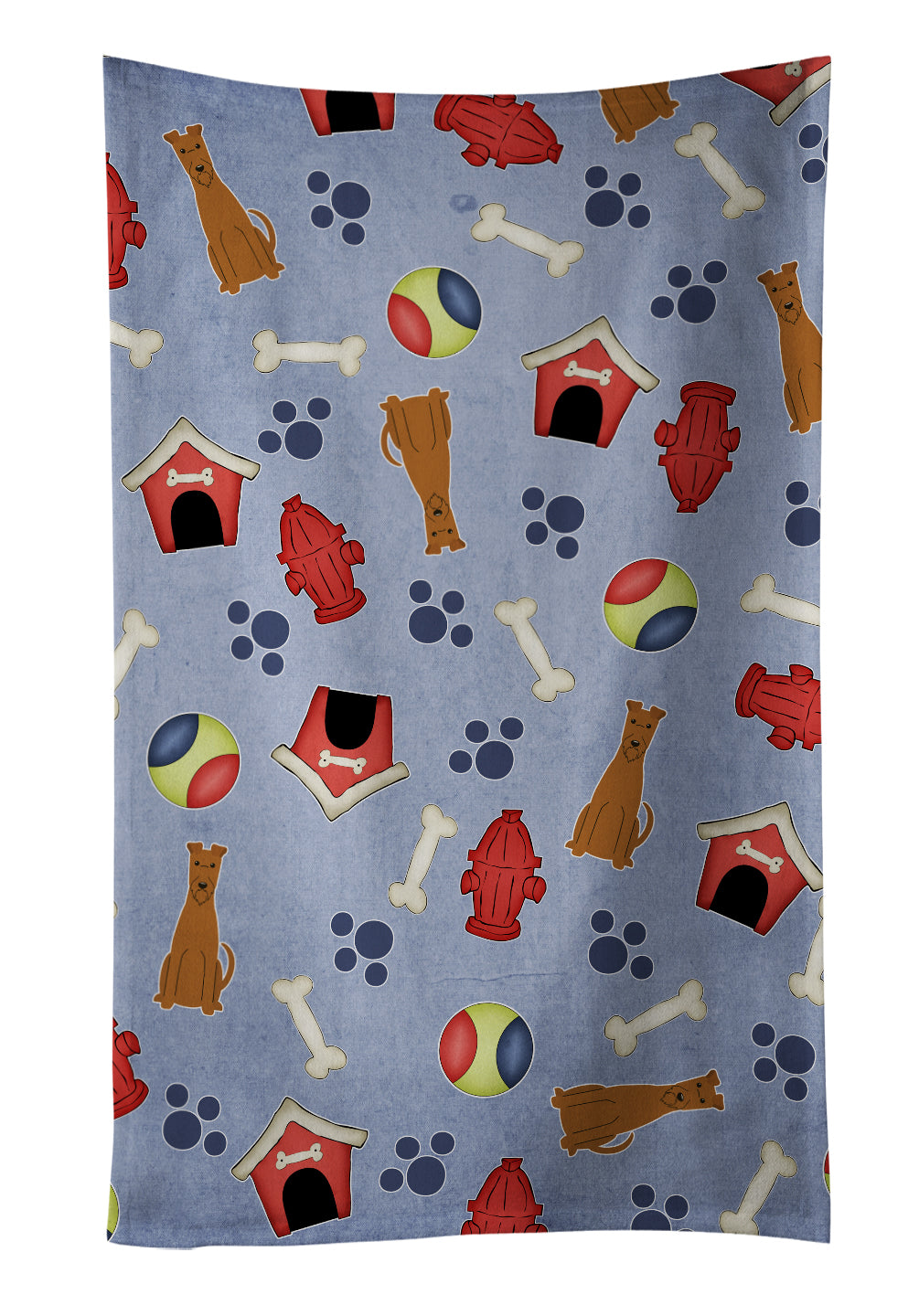 Dog House Collection Irish Terrier Kitchen Towel BB2675KTWL - the-store.com