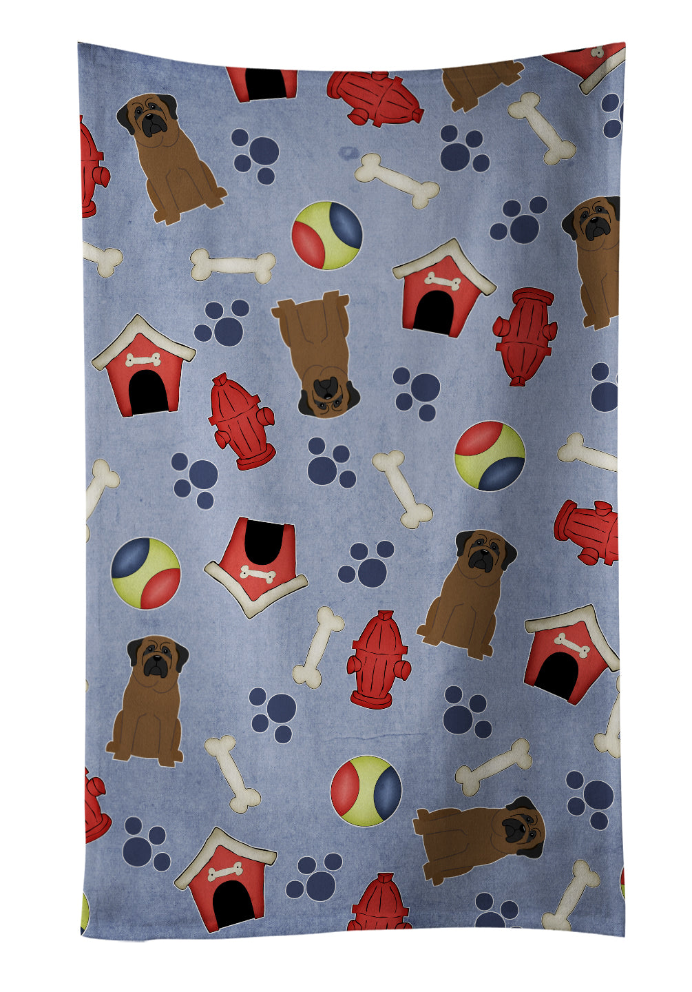 Dog House Collection Bullmastiff Kitchen Towel BB2697KTWL - the-store.com