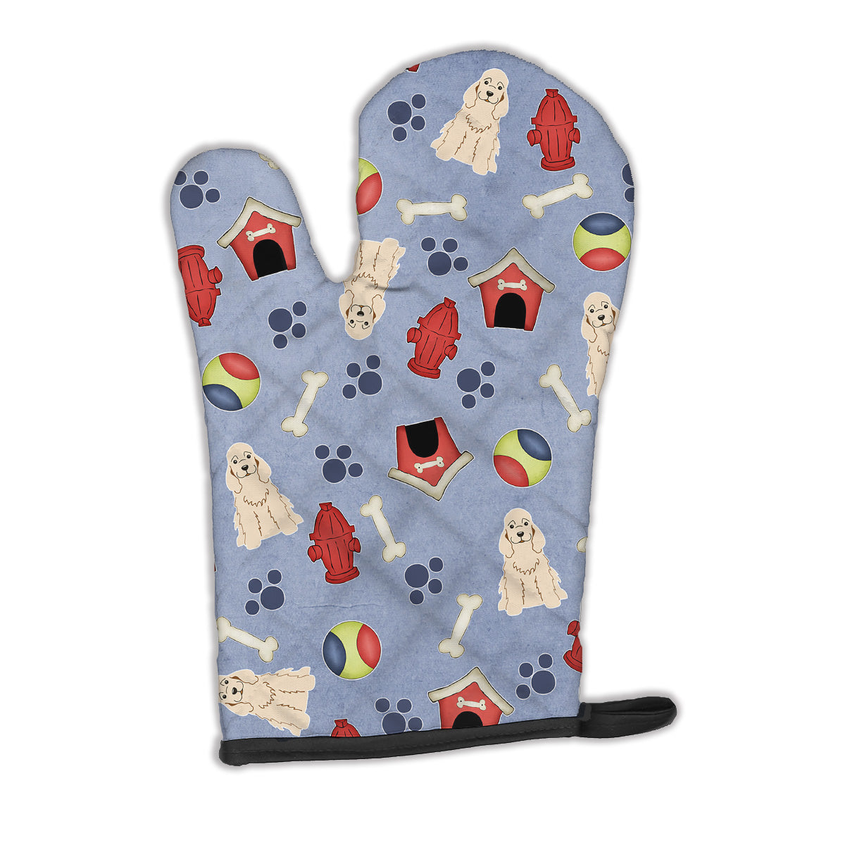 Dog House Collection Cocker Spaniel Buff Oven Mitt BB2707OVMT  the-store.com.