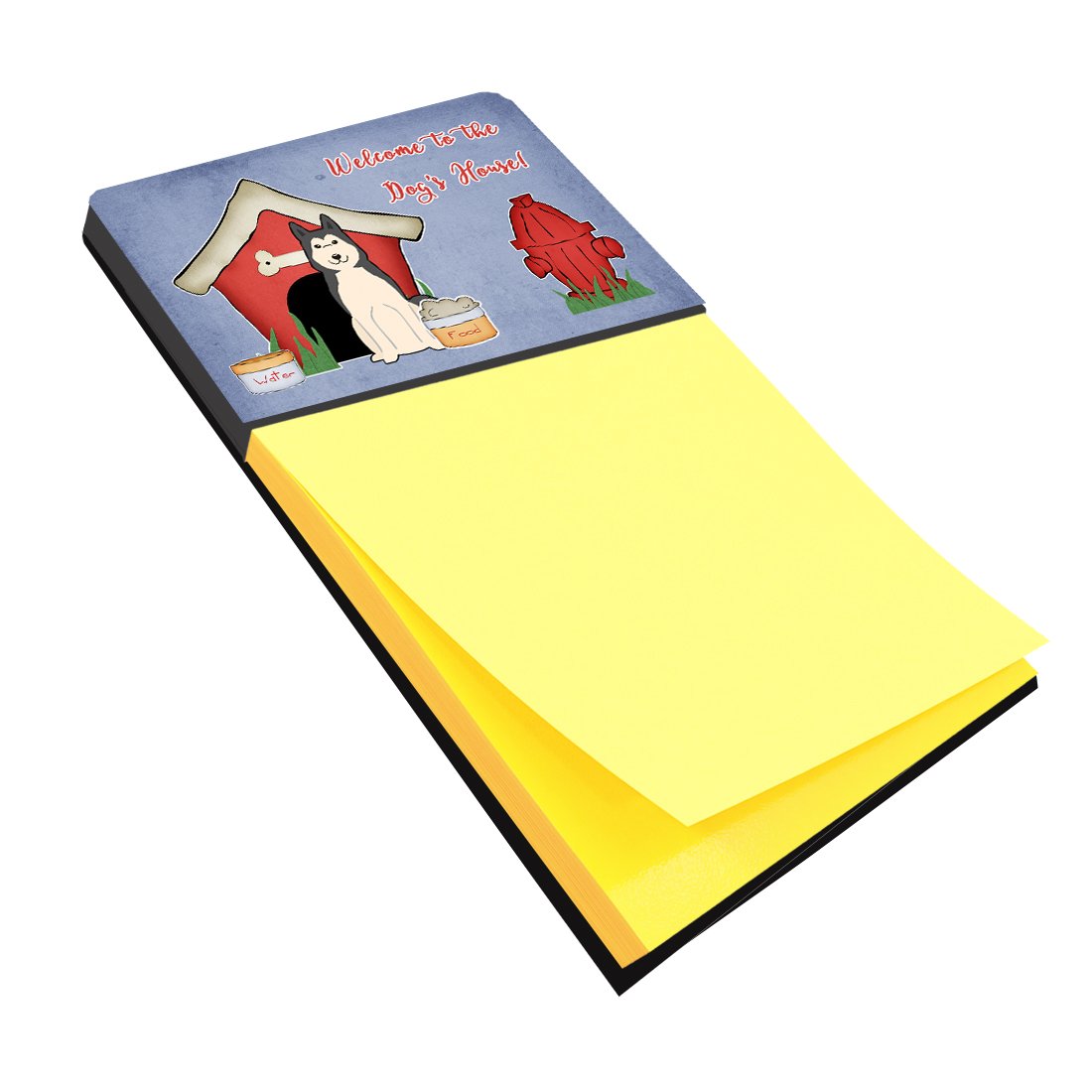 Dog House Collection West Siberian Laika Spitz Sticky Note Holder BB2779SN by Caroline's Treasures