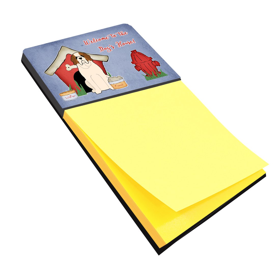 Dog House Collection Saint Bernard Sticky Note Holder BB2789SN by Caroline's Treasures