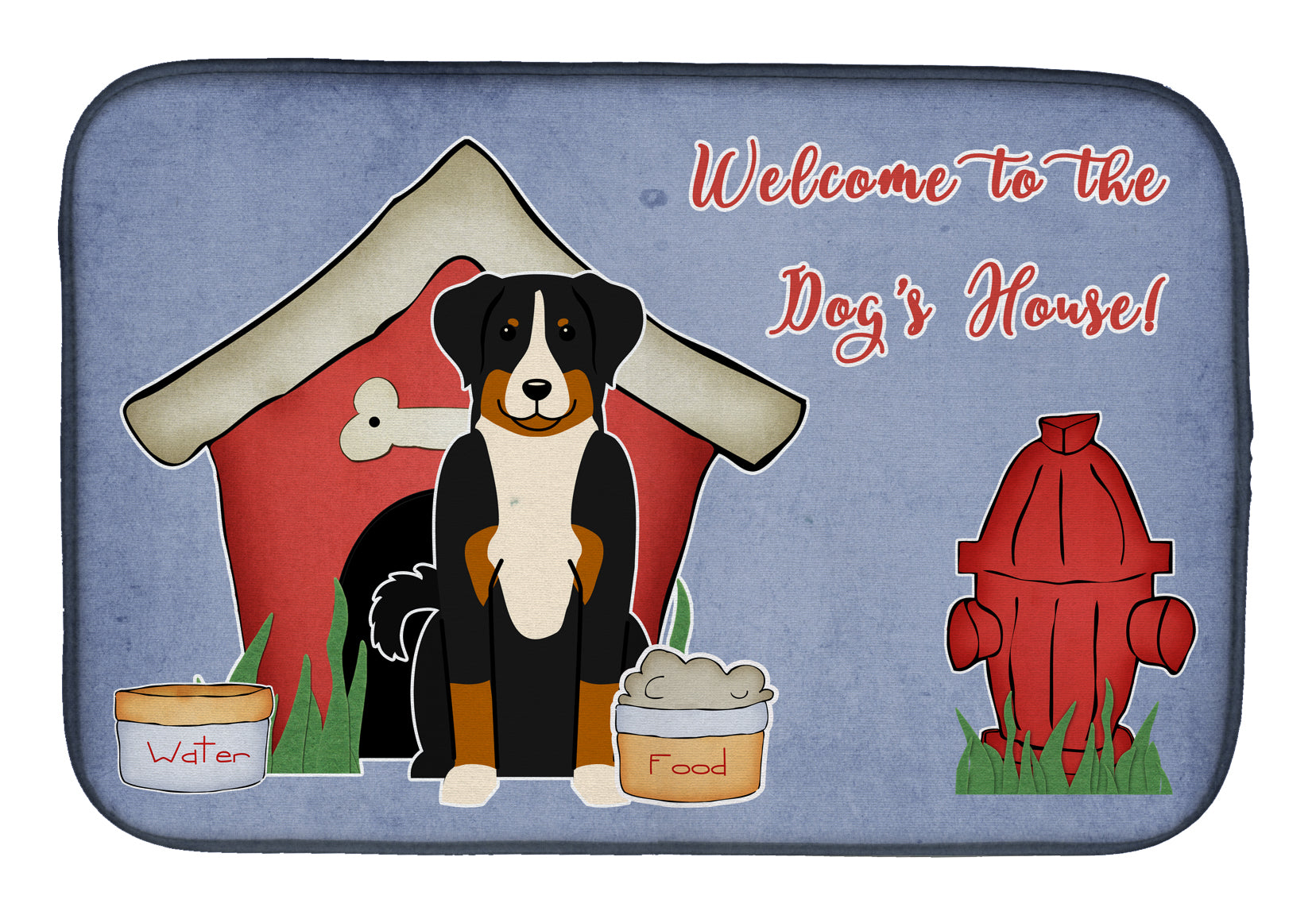 Dog House Collection Appenzeller Sennenhund Dish Drying Mat BB2797DDM  the-store.com.