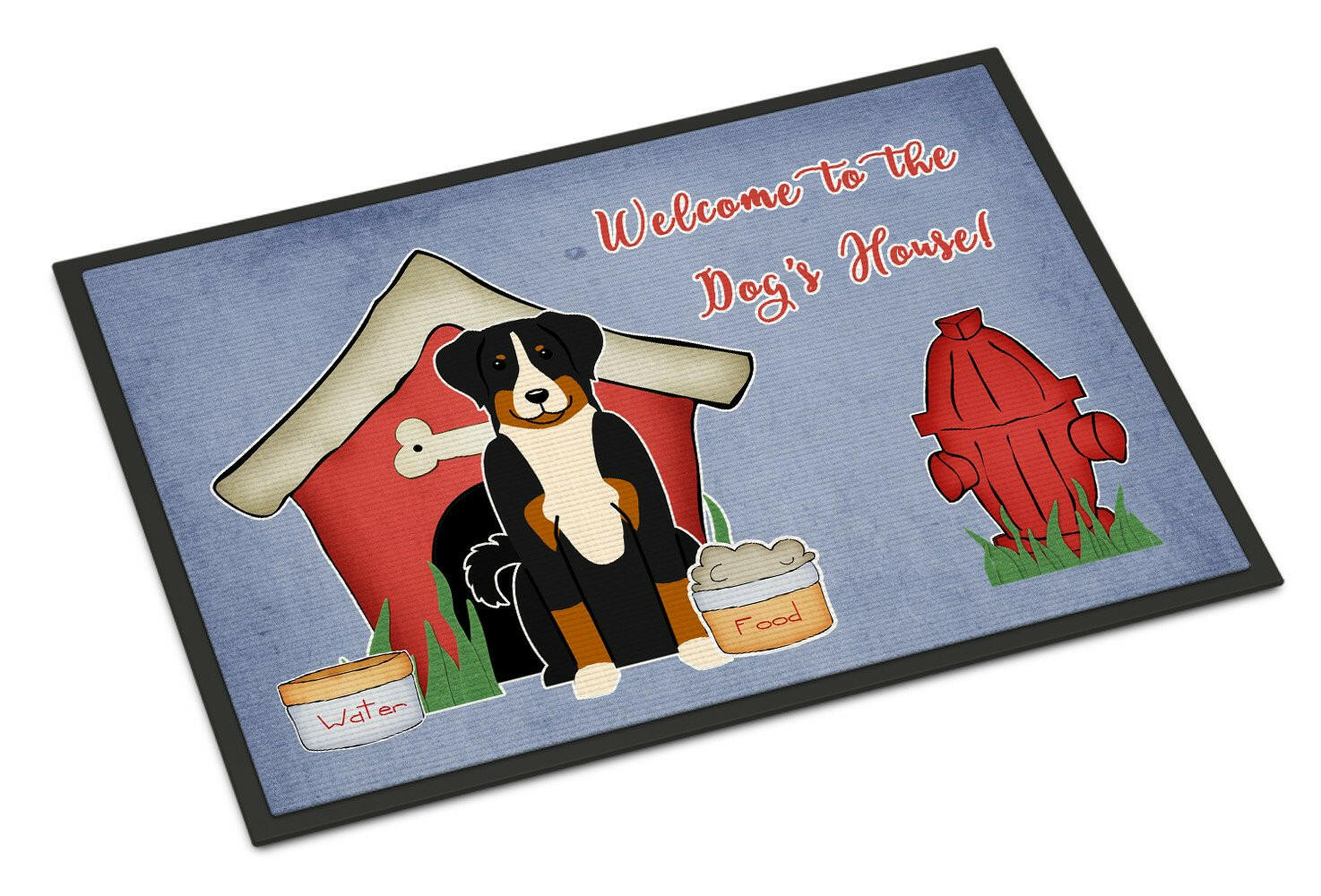 Dog House Collection Appenzeller Sennenhund Indoor or Outdoor Mat 18x27 BB2797MAT - the-store.com