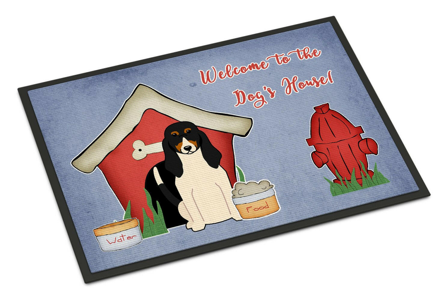 Dog House Collection Swiss Hound Indoor or Outdoor Mat 18x27 BB2798MAT - the-store.com