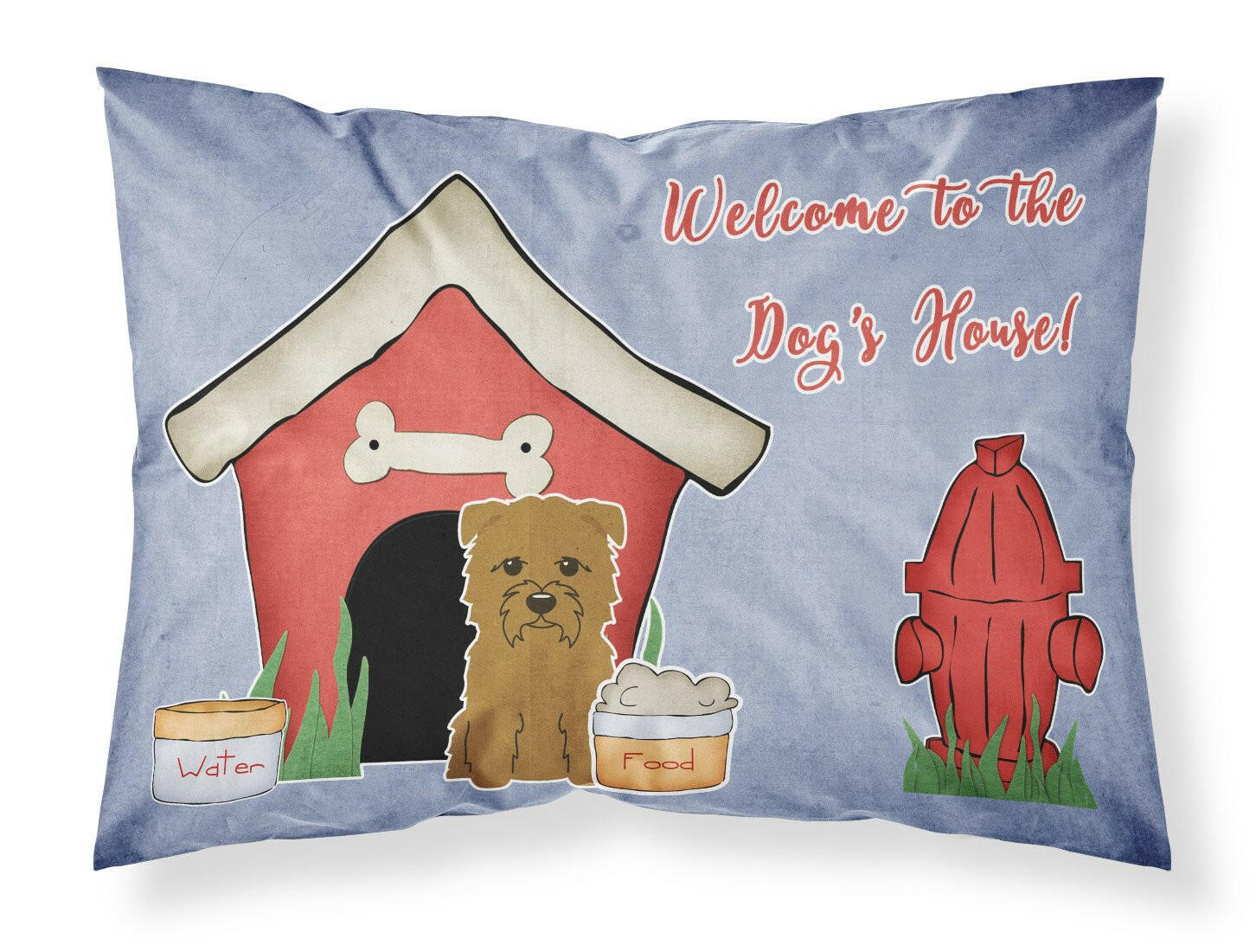 Dog House Collection Glen of Imal Tan Fabric Standard Pillowcase BB2814PILLOWCASE by Caroline's Treasures