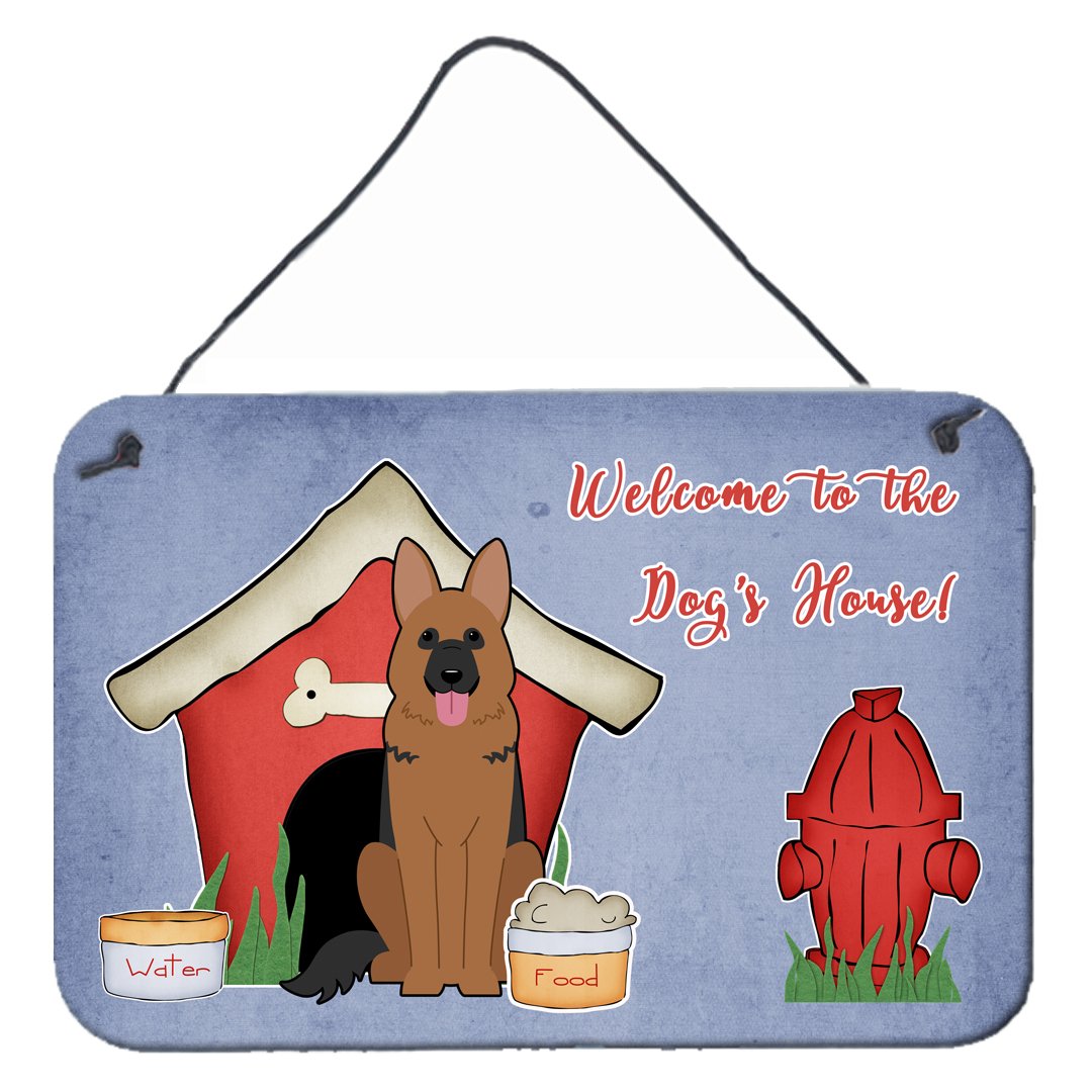 Dog House Collection German Shepherd Wall or Door Hanging Prints by Caroline's Treasures