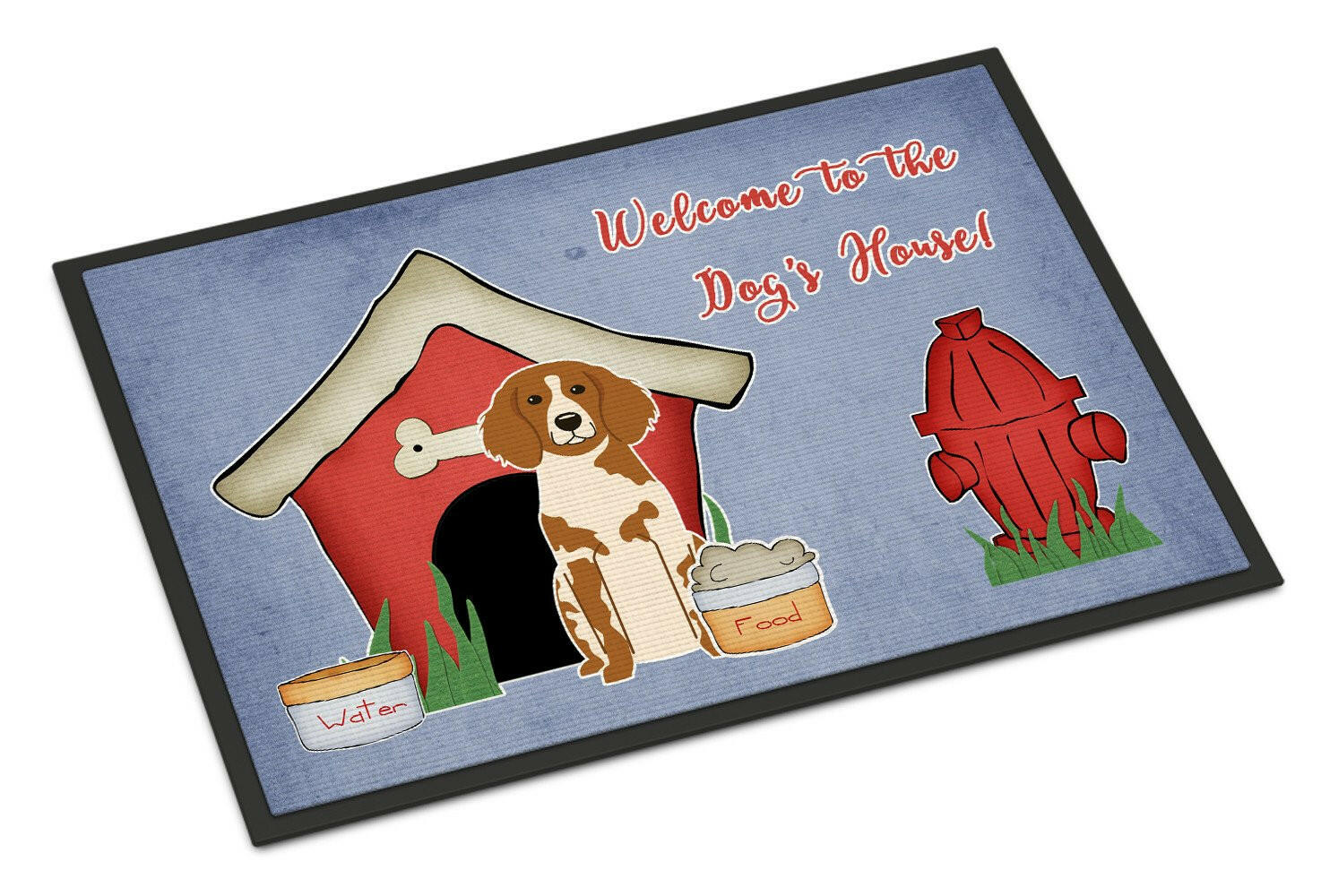 Dog House Collection Brittany Spaniel Indoor or Outdoor Mat 24x36 BB2826JMAT - the-store.com