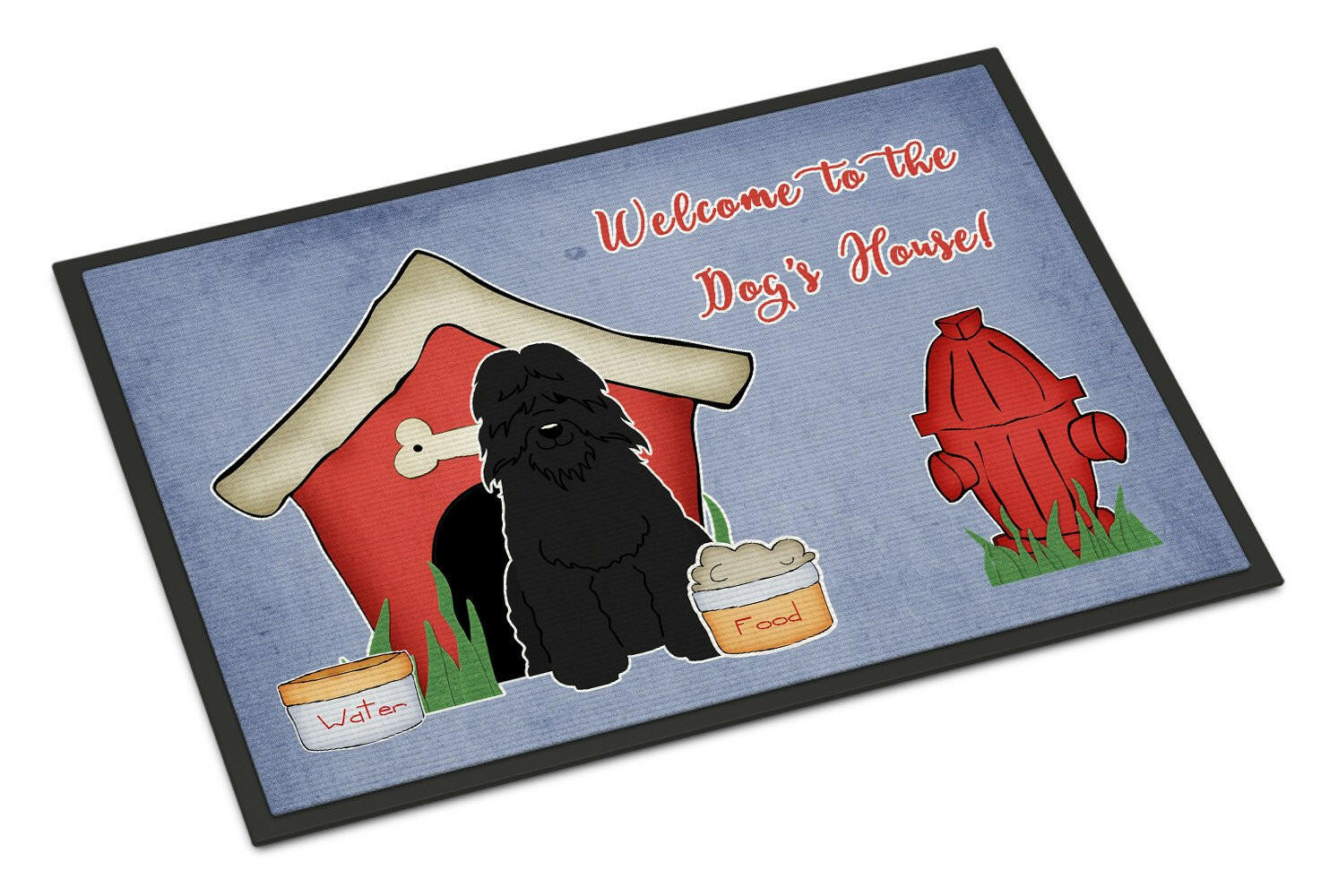 Dog House Collection Bouvier des Flandres Indoor or Outdoor Mat 24x36 BB2828JMAT - the-store.com