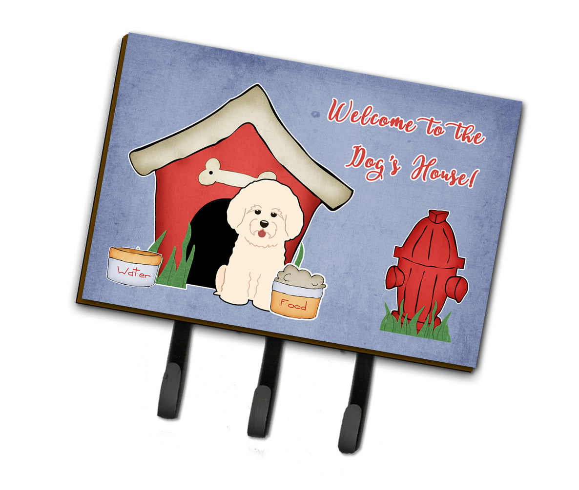 Dog House Collection Bichon Frise Leash or Key Holder