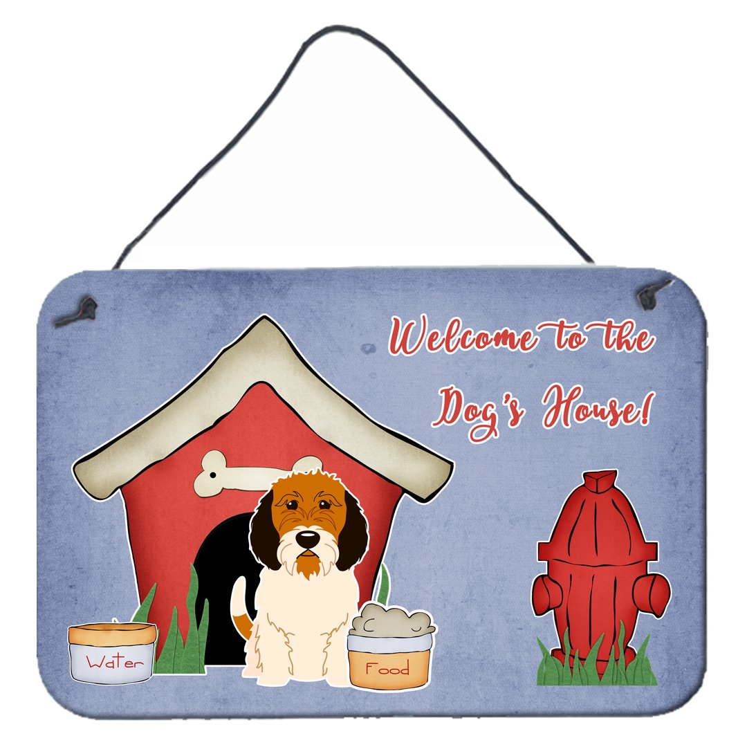 Dog House Collection Petit Basset Griffon Veenden Wall or Door Hanging Prints BB2833DS812 by Caroline&#39;s Treasures