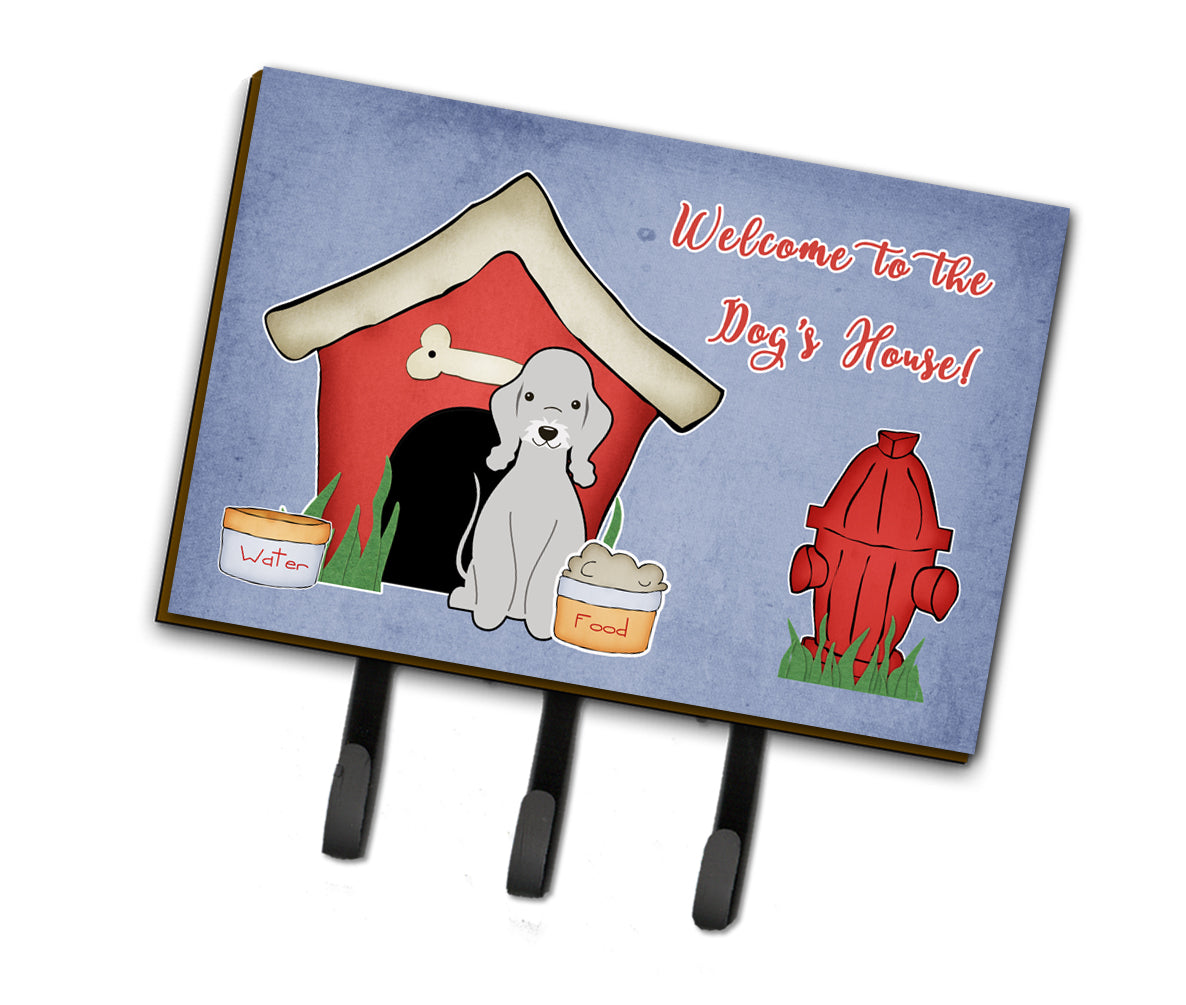 Dog House Collection Bedlington Terrier Blue Leash or Key Holder  the-store.com.