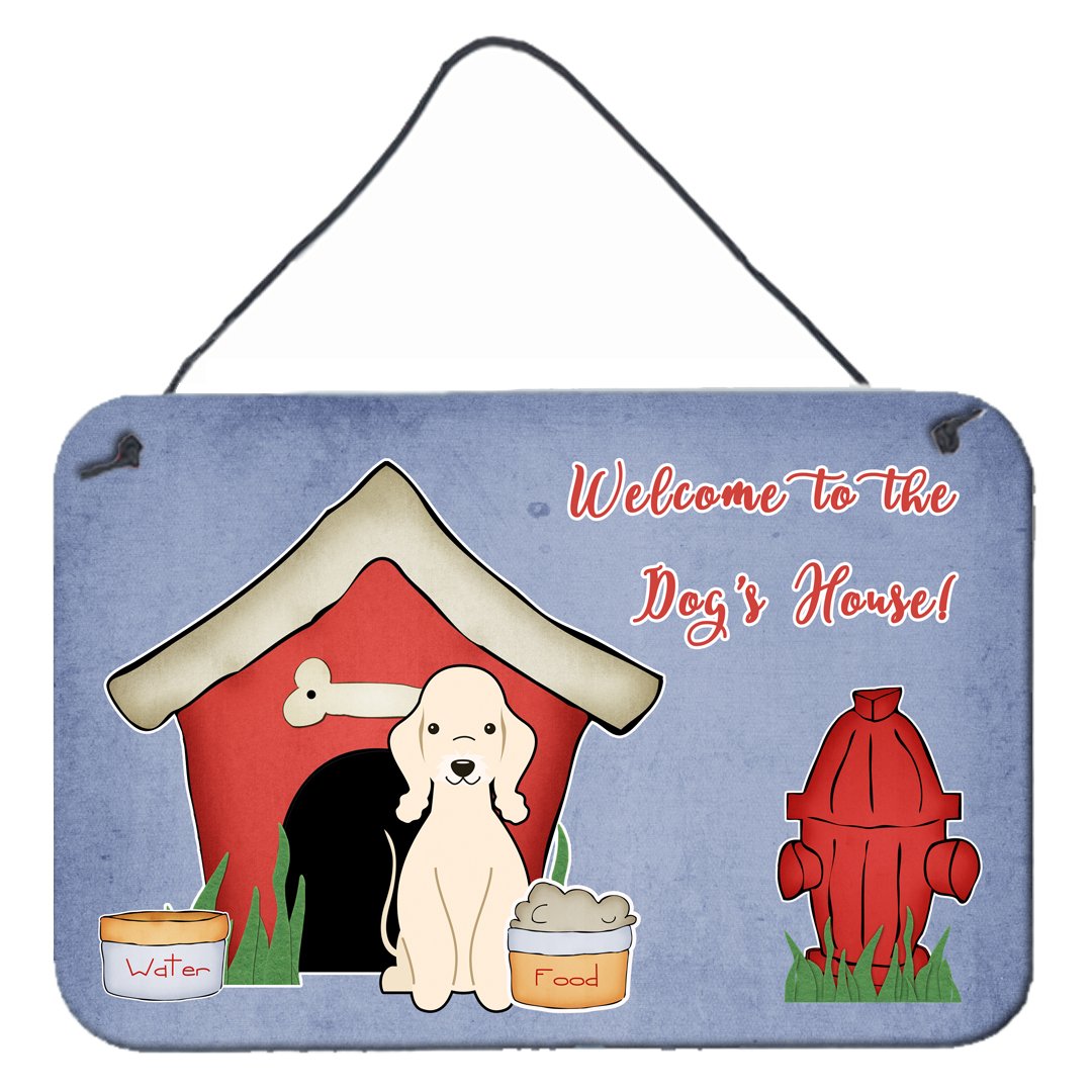 Dog House Collection Bedlington Terrier Sandy Wall or Door Hanging Prints by Caroline&#39;s Treasures