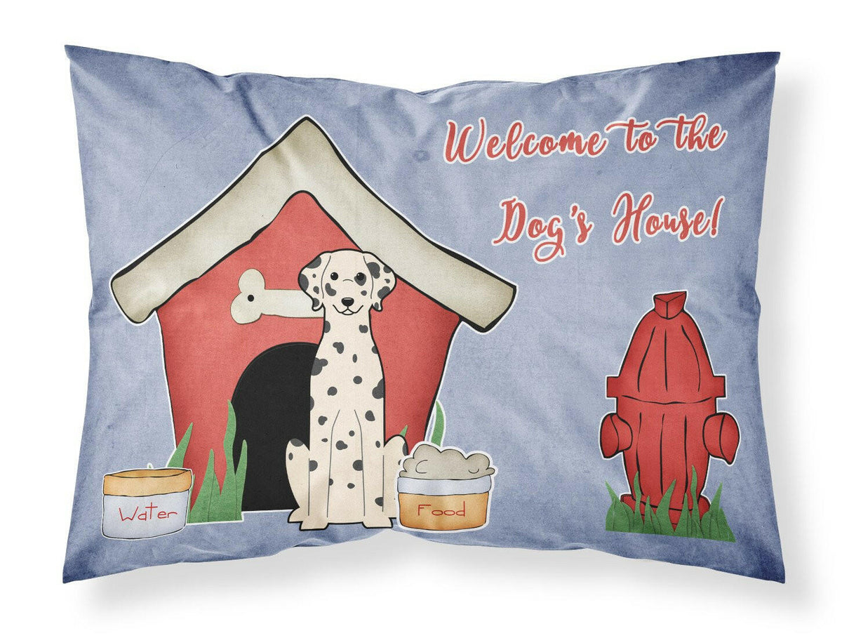 Dog House Collection Dalmatian Fabric Standard Pillowcase BB2851PILLOWCASE by Caroline&#39;s Treasures