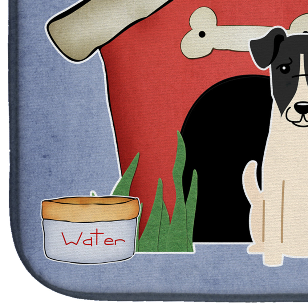Dog House Collection Smooth Fox Terrier Dish Drying Mat BB2852DDM  the-store.com.
