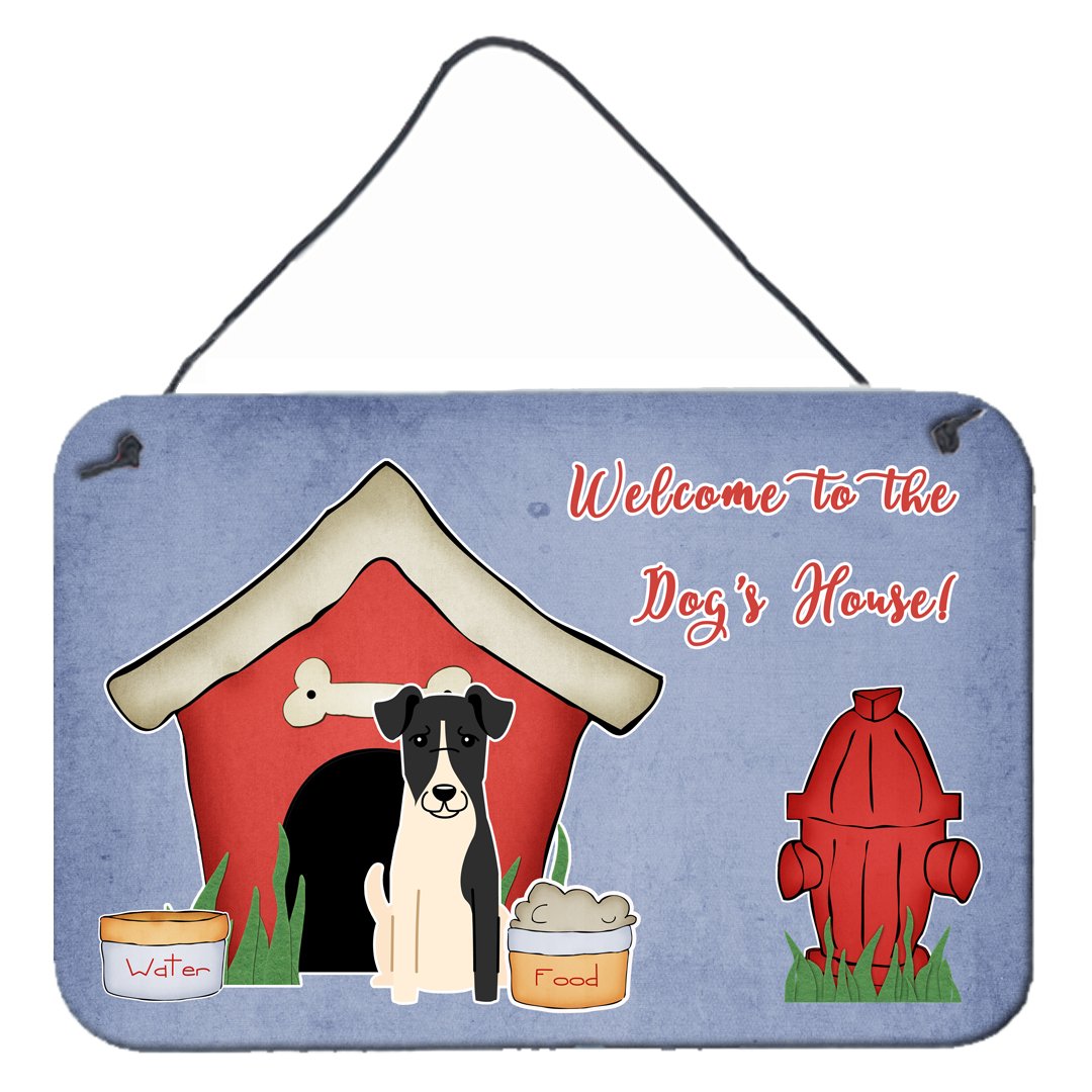 Dog House Collection Smooth Fox Terrier Wall or Door Hanging Prints BB2852DS812 by Caroline's Treasures