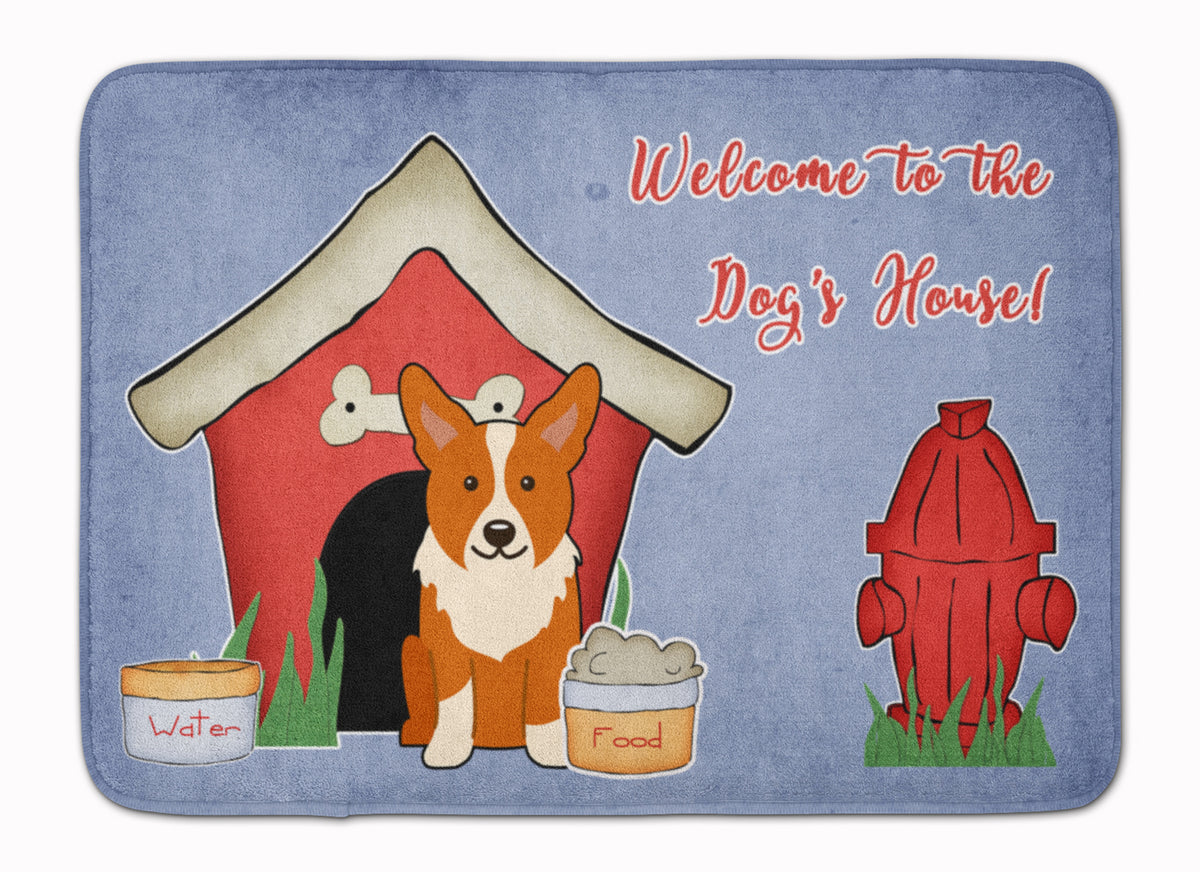 Dog House Collection Corgi Machine Washable Memory Foam Mat BB2854RUG - the-store.com