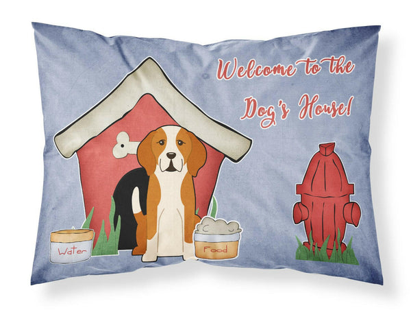 Dog House Collection English Foxhound Fabric Standard Pillowcase BB2864PILLOWCASE by Caroline's Treasures