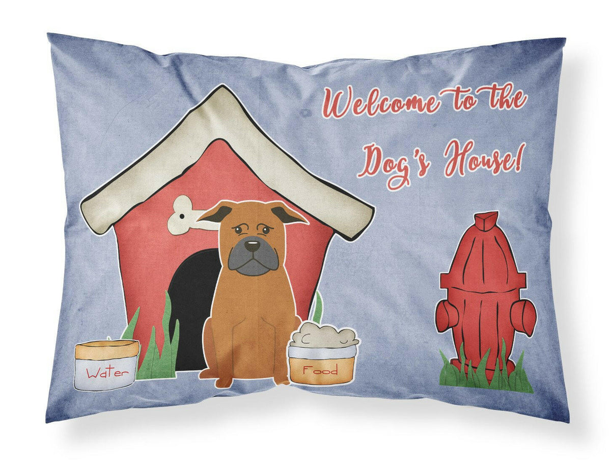 Dog House Collection Chinese Chongqing Dog Fabric Standard Pillowcase BB2865PILLOWCASE by Caroline&#39;s Treasures