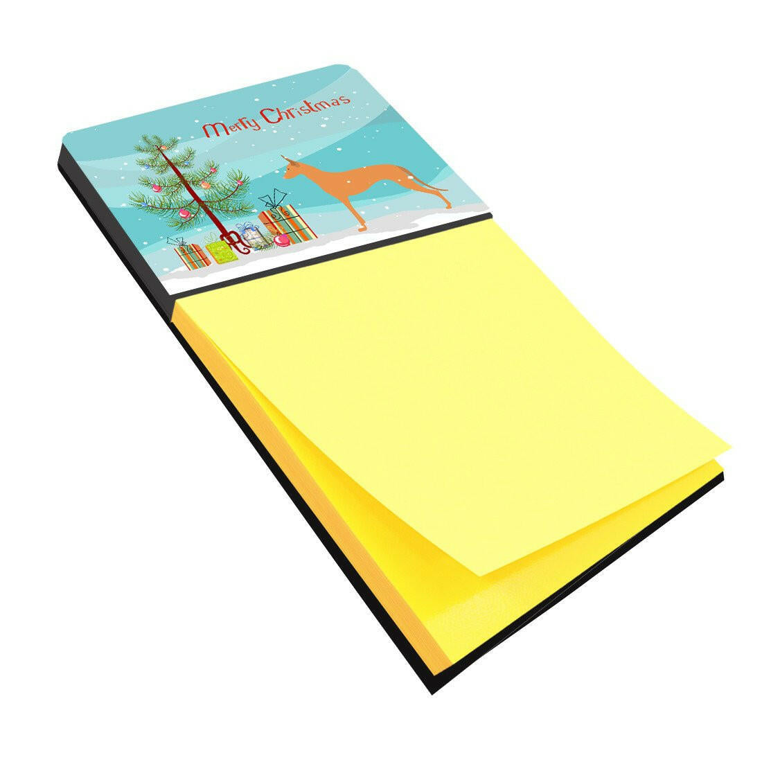 Pharaoh Hound Merry Christmas Tree Sticky Note Holder BB2906SN by Caroline's Treasures