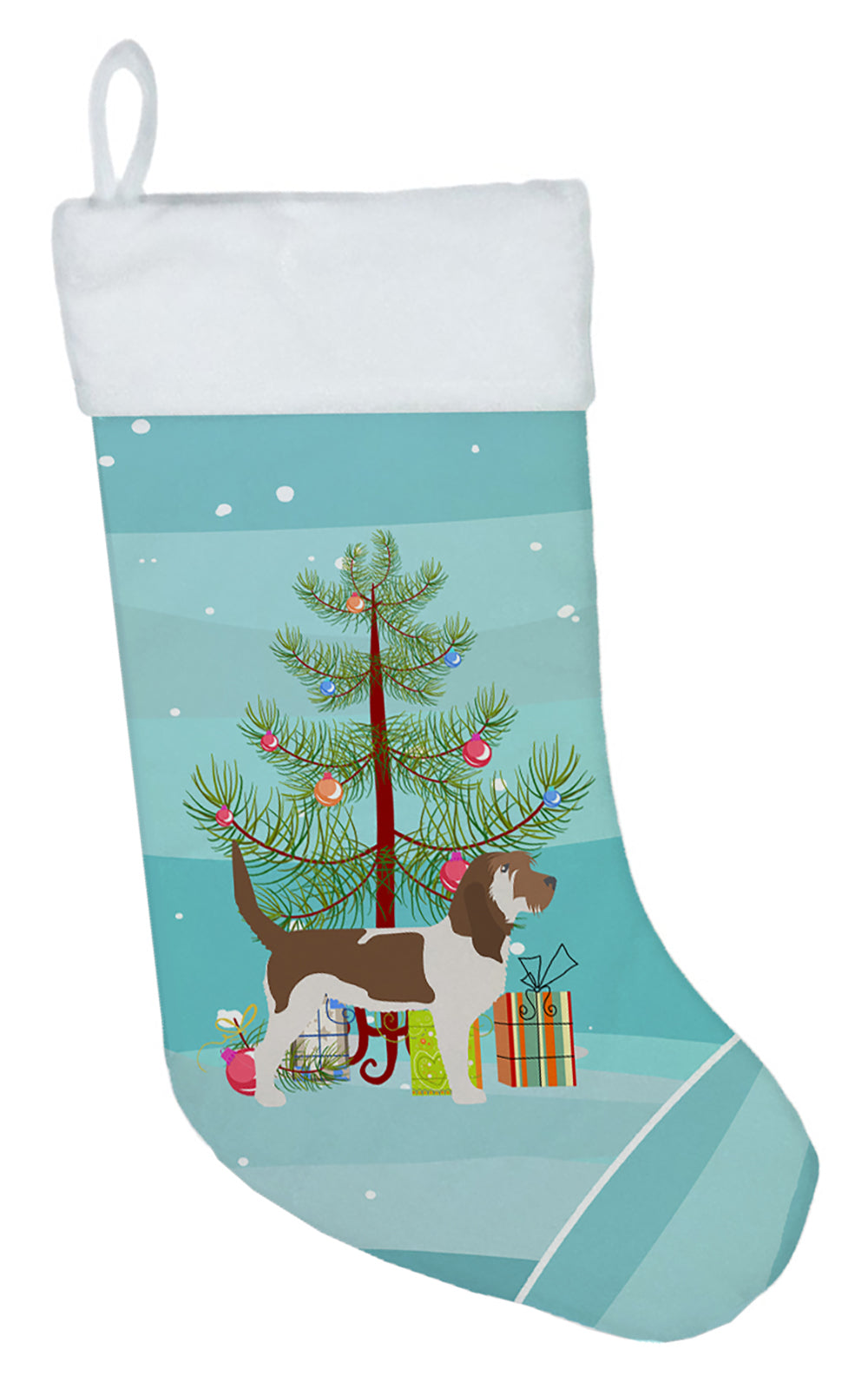 Grand Basset Griffon Vendeen Merry Christmas Tree Christmas Stocking BB2908CS  the-store.com.