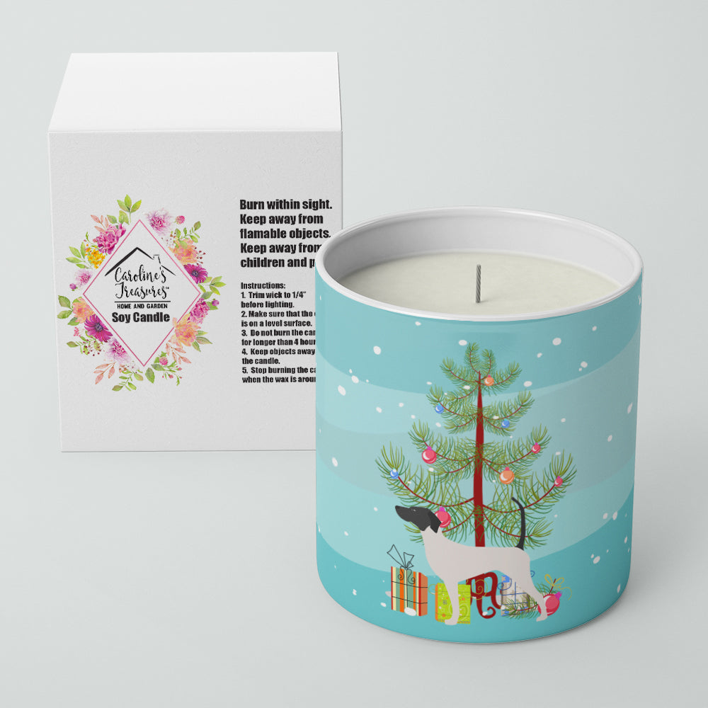 Buy this English Pointer Merry Christmas Tree 10 oz Decorative Soy Candle