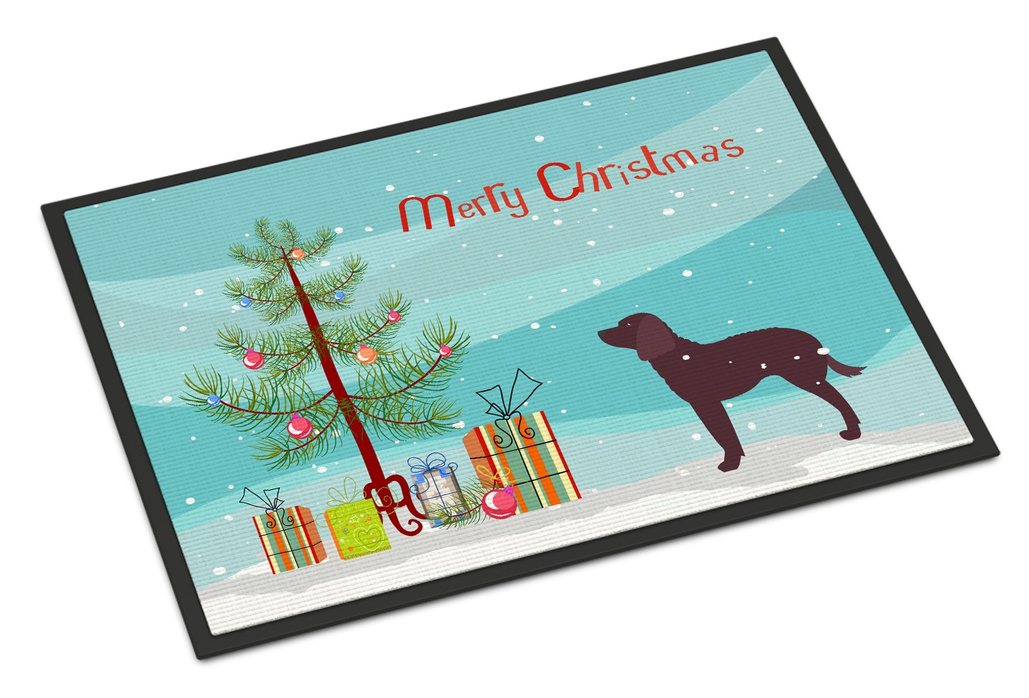 American Water Spaniel Christmas Indoor or Outdoor Mat 24x36 BB2919JMAT by Caroline's Treasures