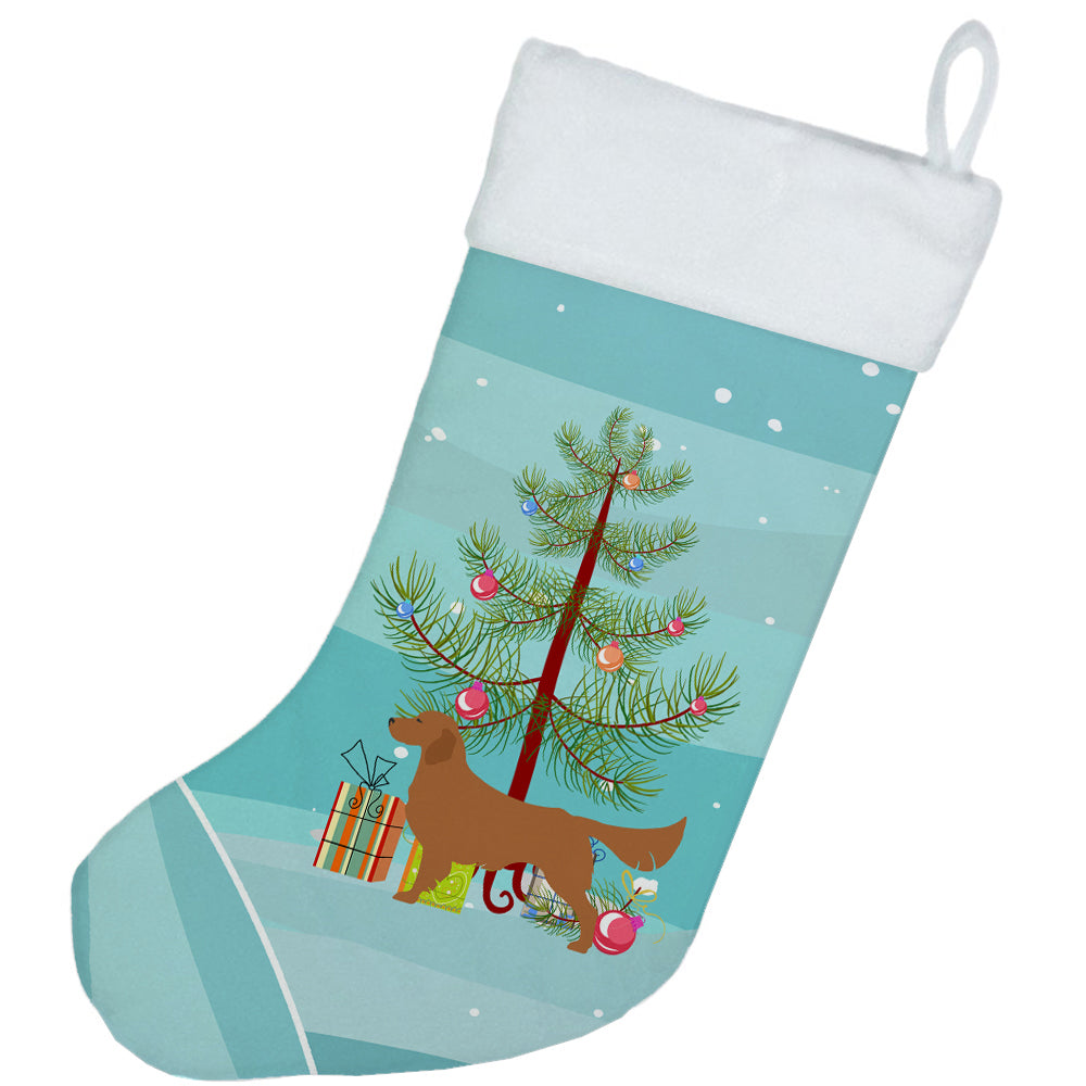 Golden Retriever Merry Christmas Tree Christmas Stocking BB2922CS  the-store.com.