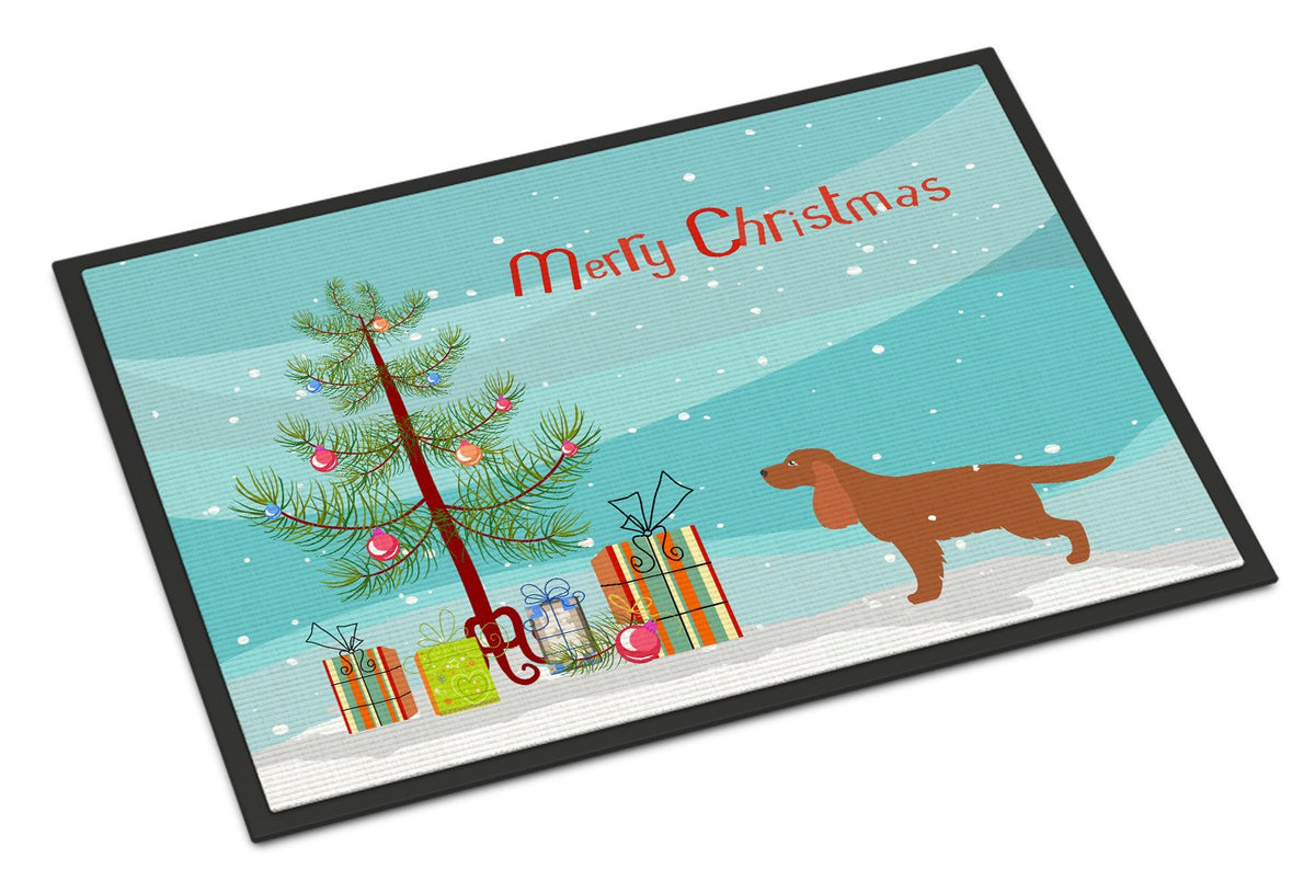 English Cocker Spaniel Christmas Indoor or Outdoor Mat 24x36 BB2930JMAT by Caroline&#39;s Treasures