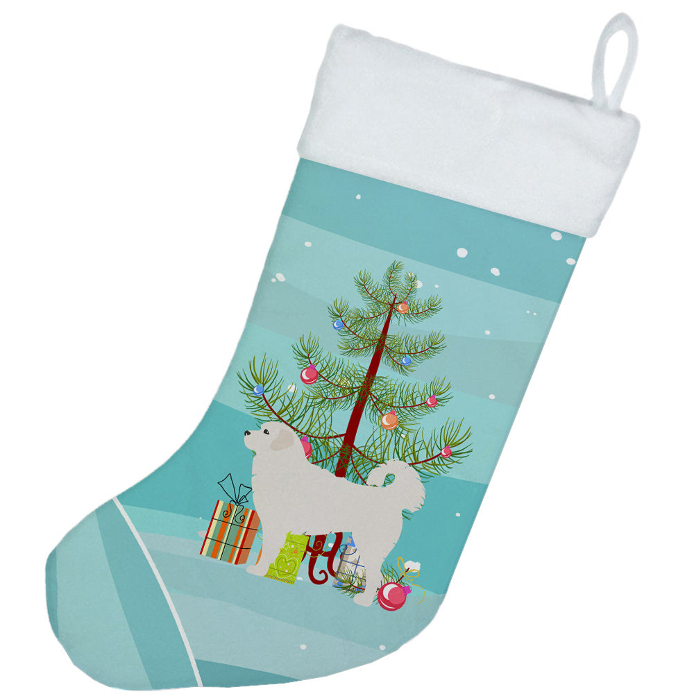 Polish Tatra Sheepdog Merry Christmas Tree Christmas Stocking BB2945CS  the-store.com.