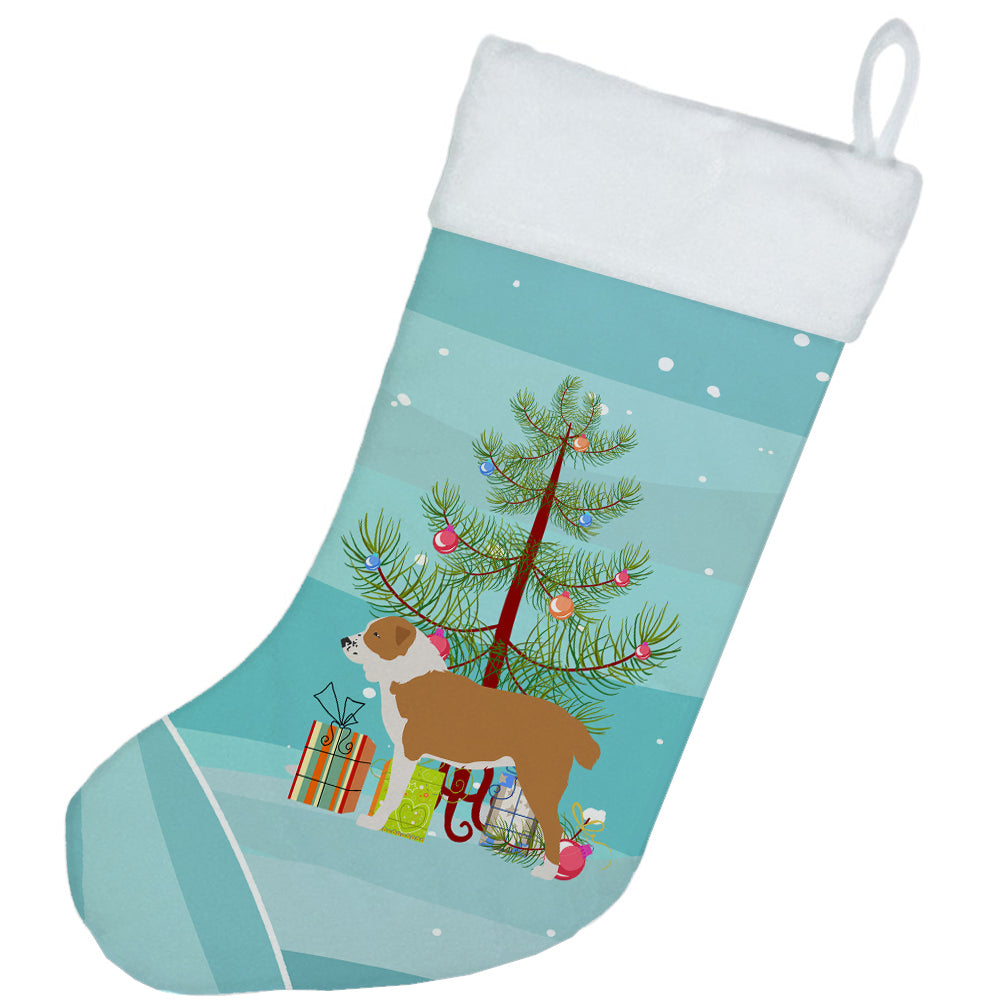 Central Asian Shepherd Dog Merry Christmas Tree Christmas Stocking BB2946CS  the-store.com.