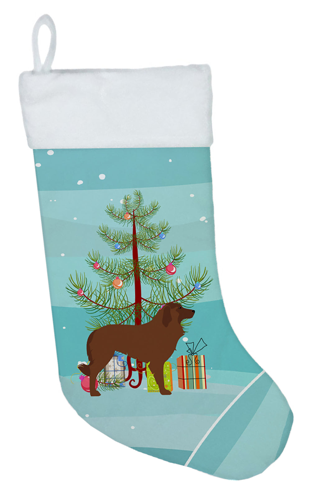 Portuguese Sheepdog Dog Merry Christmas Tree Christmas Stocking BB2949CS  the-store.com.