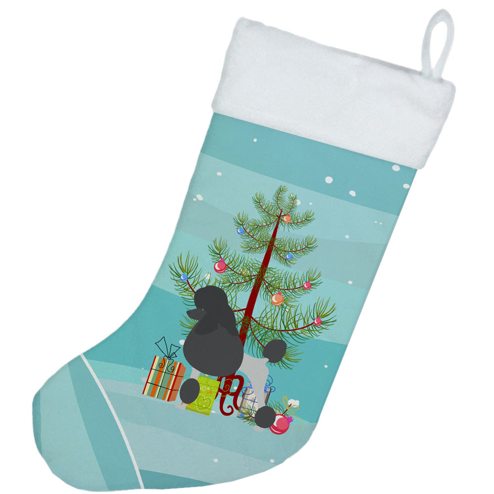 Poodle Merry Christmas Tree Christmas Stocking BB2957CS  the-store.com.