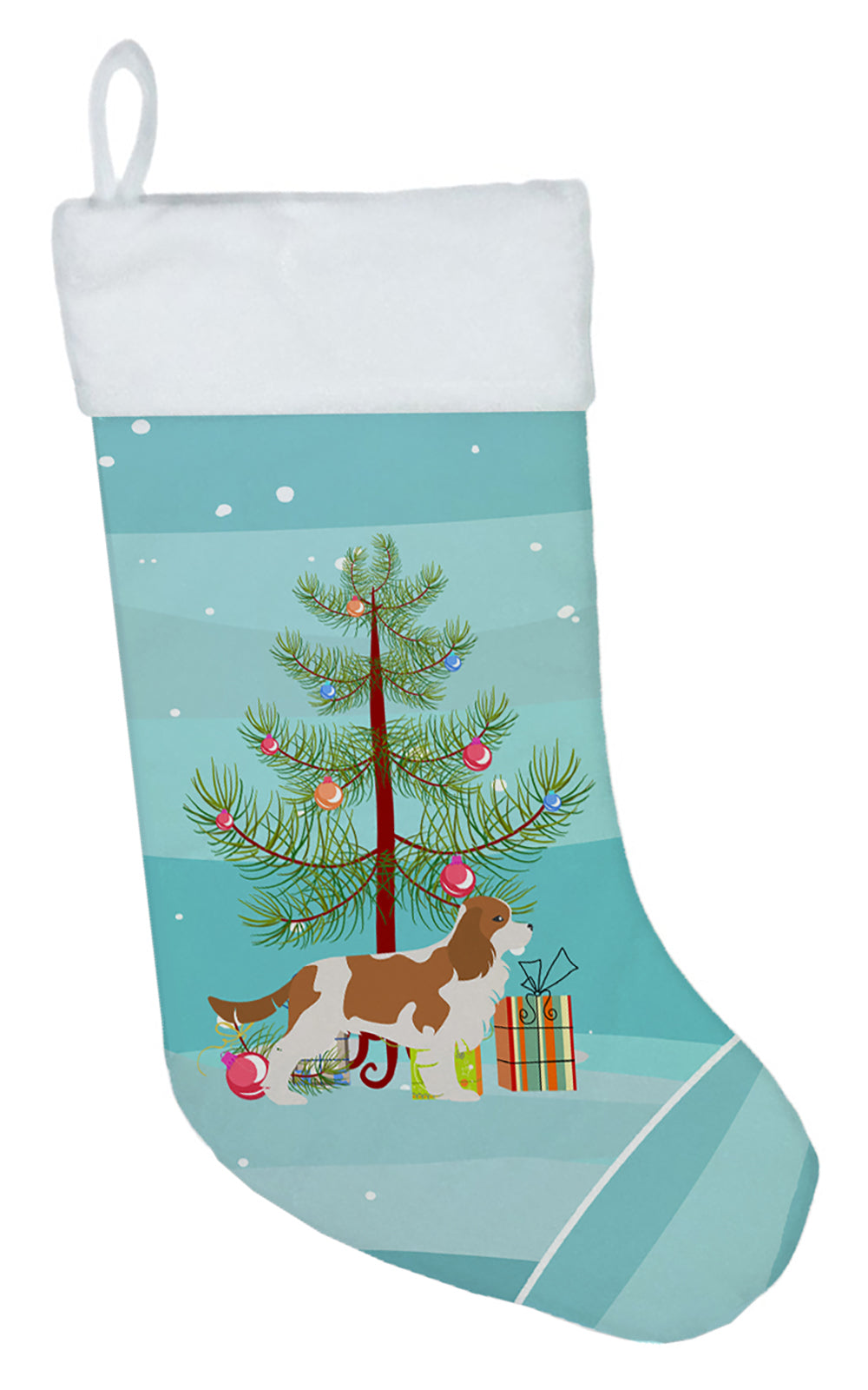 Cavalier King Charles Spaniel Merry Christmas Tree Christmas Stocking BB2967CS  the-store.com.