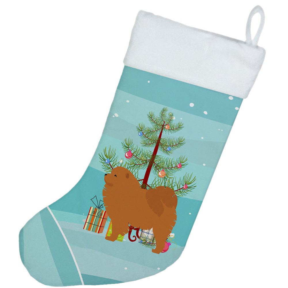 Chow Chow Merry Christmas Tree Christmas Stocking BB2969CS  the-store.com.