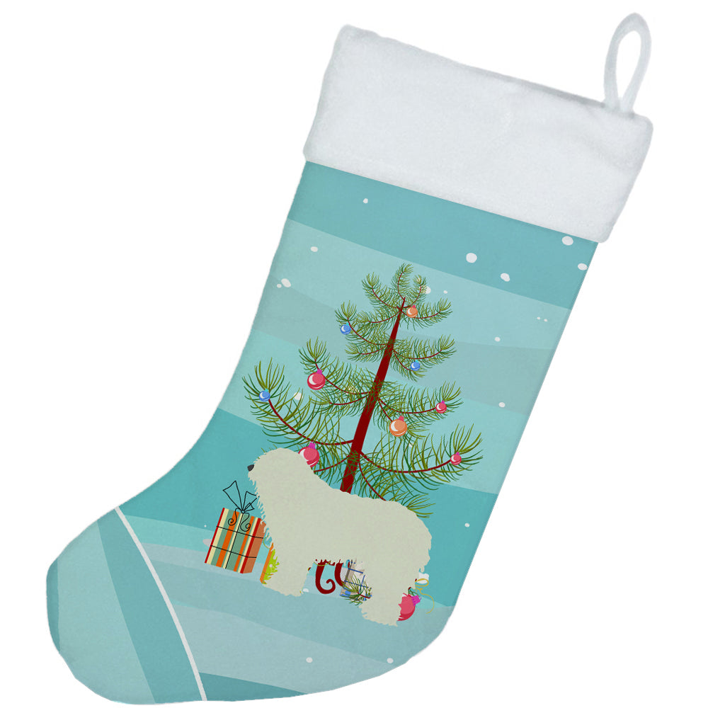 Komondor Merry Christmas Tree Christmas Stocking BB2973CS  the-store.com.