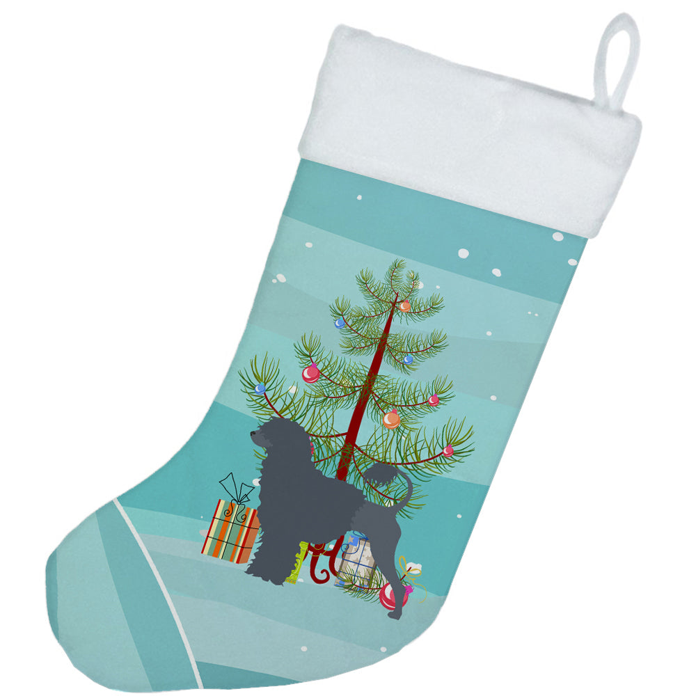 Portuguese Water Dog Merry Christmas Tree Christmas Stocking BB2986CS  the-store.com.