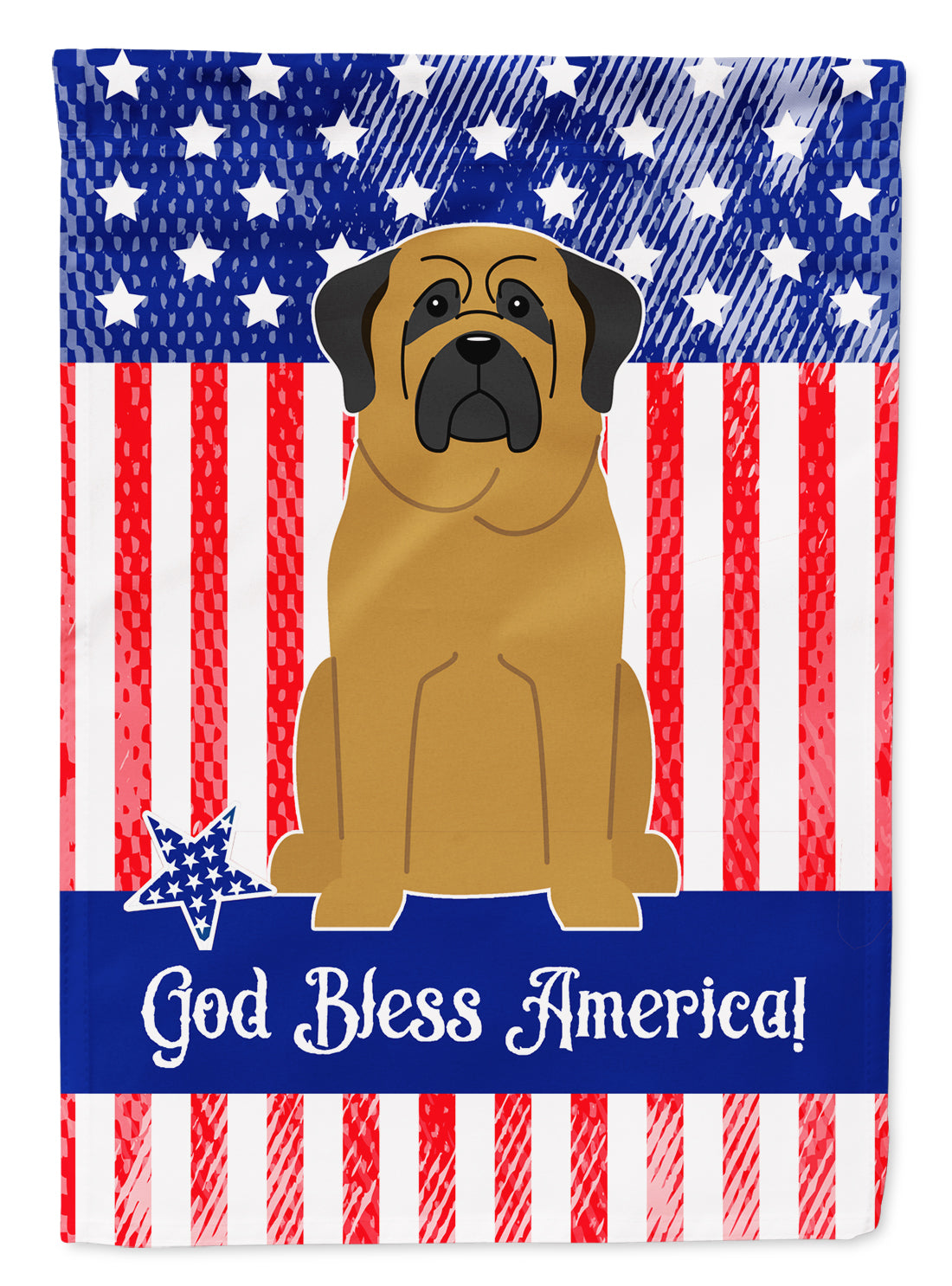 Patriotic USA Mastiff Flag Garden Size BB3013GF  the-store.com.