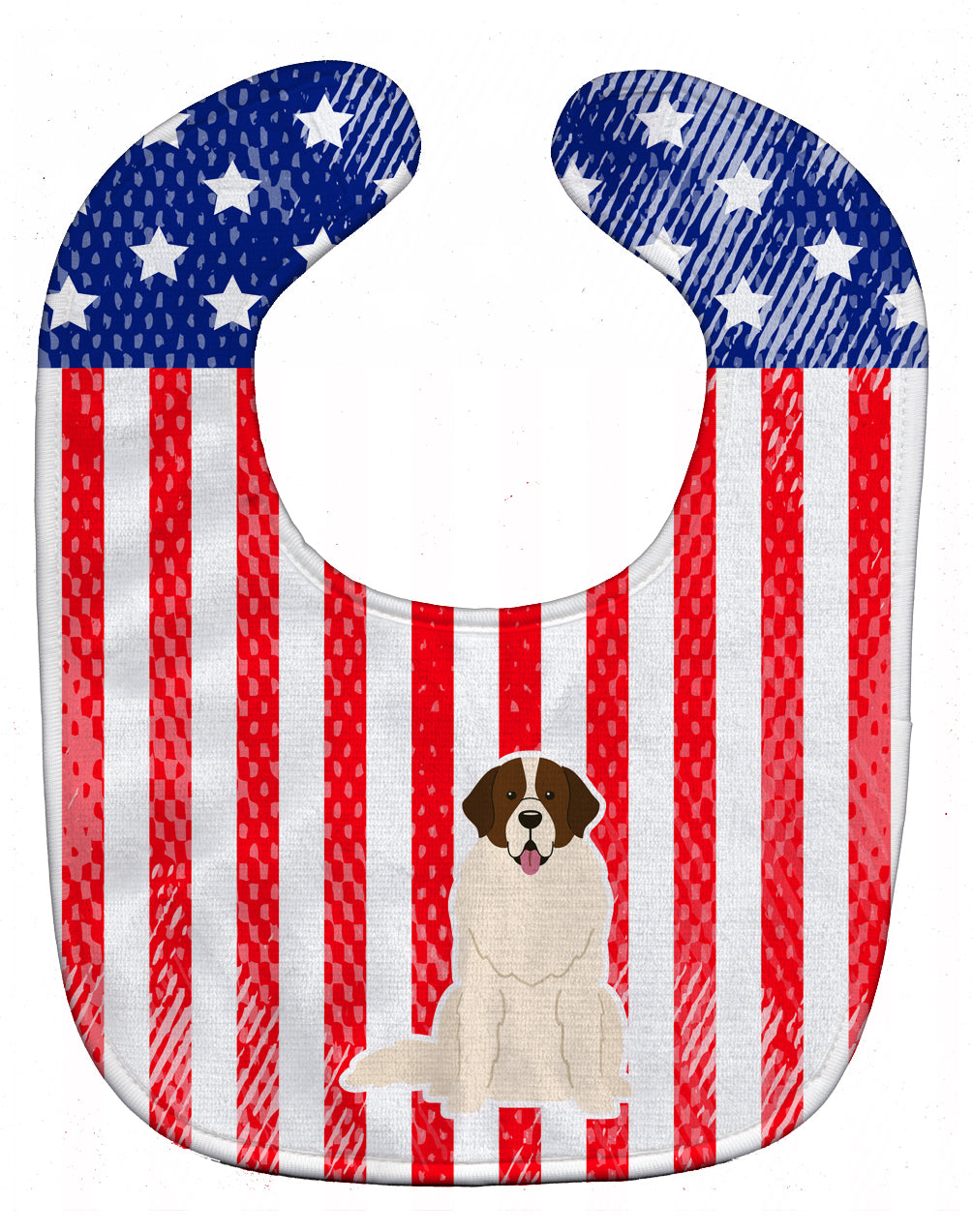 Patriotic USA Moscow Watchdog Baby Bib BB3022BIB - the-store.com