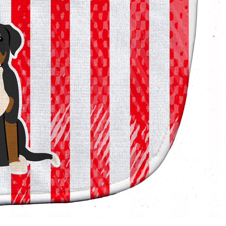 Patriotic USA Greater Swiss Mountain Dog Baby Bib BB3032BIB - the-store.com