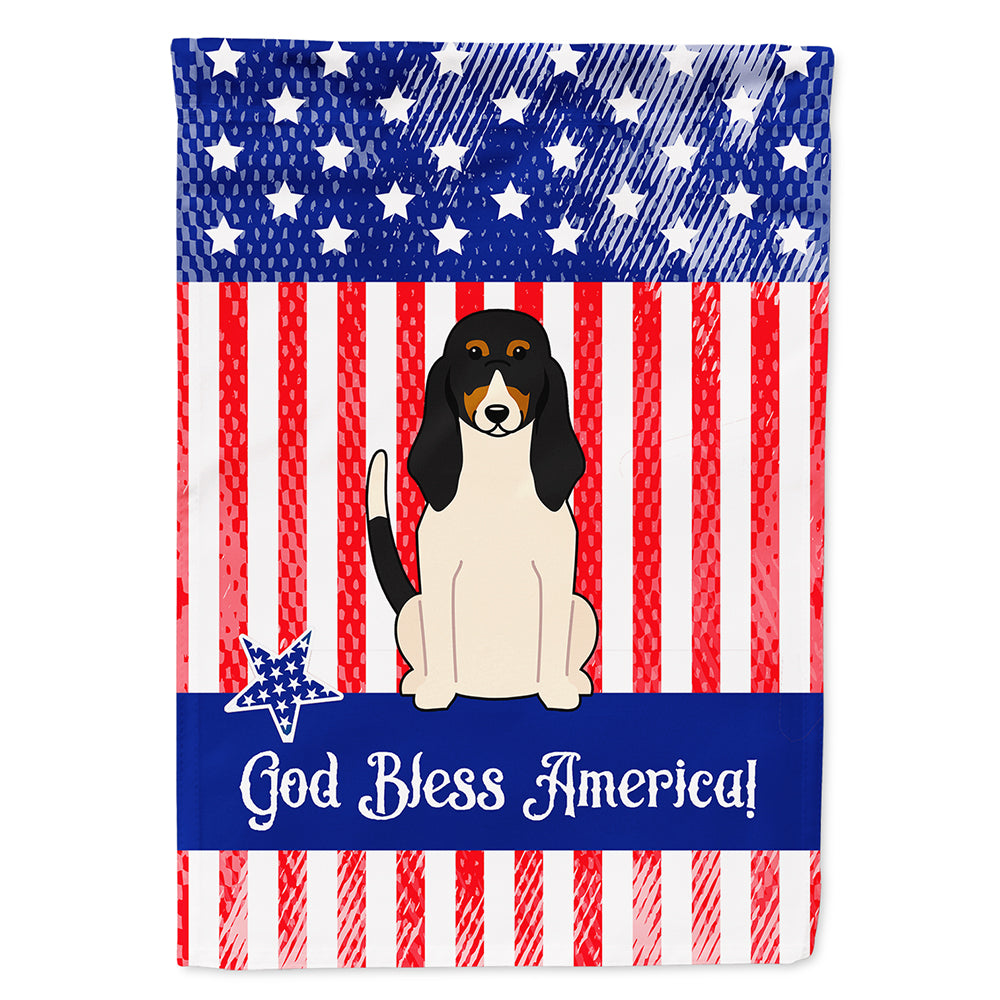 Patriotic USA Swiss Hound Flag Canvas House Size BB3039CHF  the-store.com.